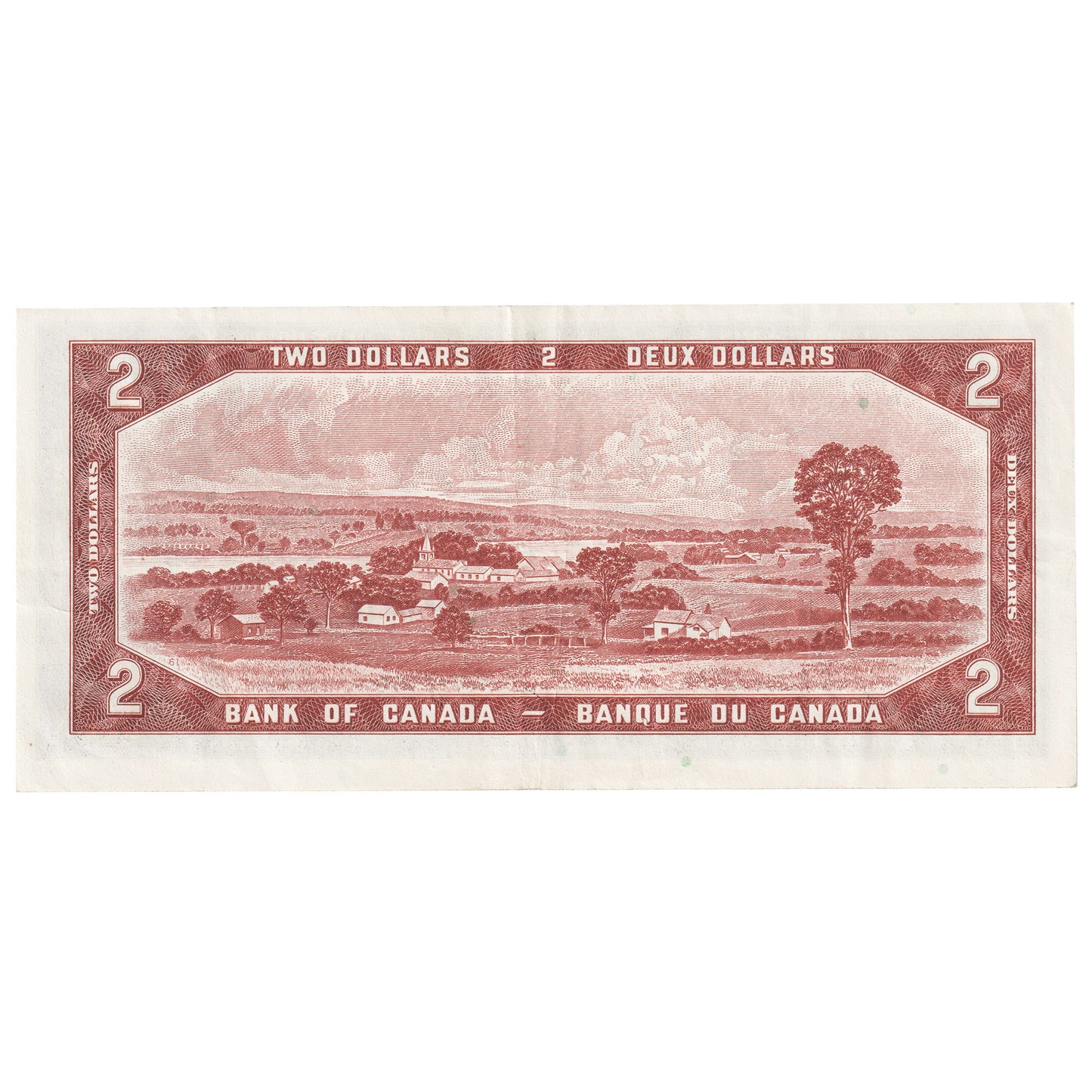 BC-38a 1954 Canada $2 Beattie-Coyne, Z/B, EF