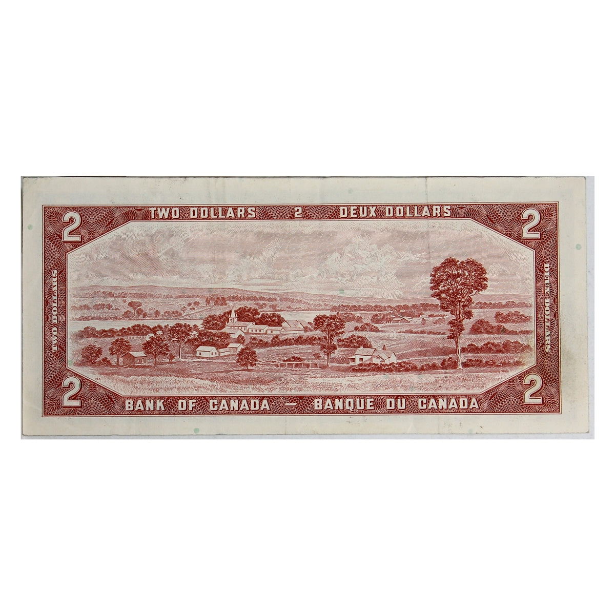 BC-38d 1954 Canada $2 Lawson-Bouey, V/G, VF-EF