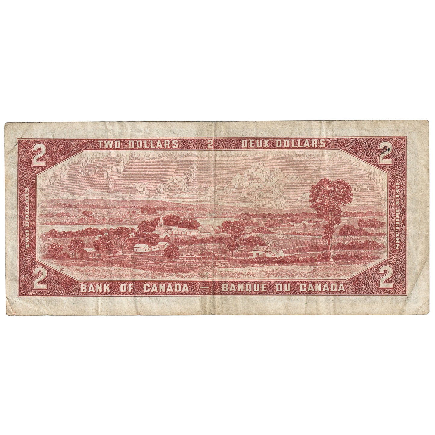 BC-38a 1954 Canada $2 Beattie-Coyne, Z/B, F-VF