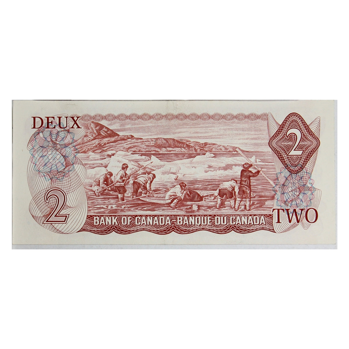 BC-47a 1974 Canada $2 Lawson-Bouey, RW, AU-UNC (AU55)