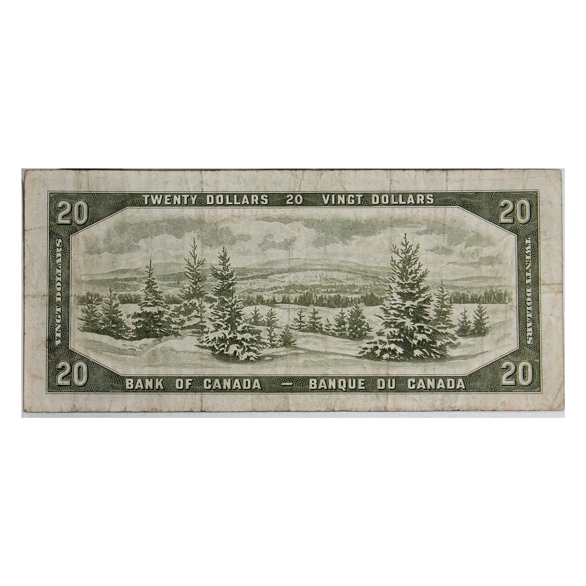 BC-41a 1954 Canada $20 Beattie-Coyne, E/E, F-VF