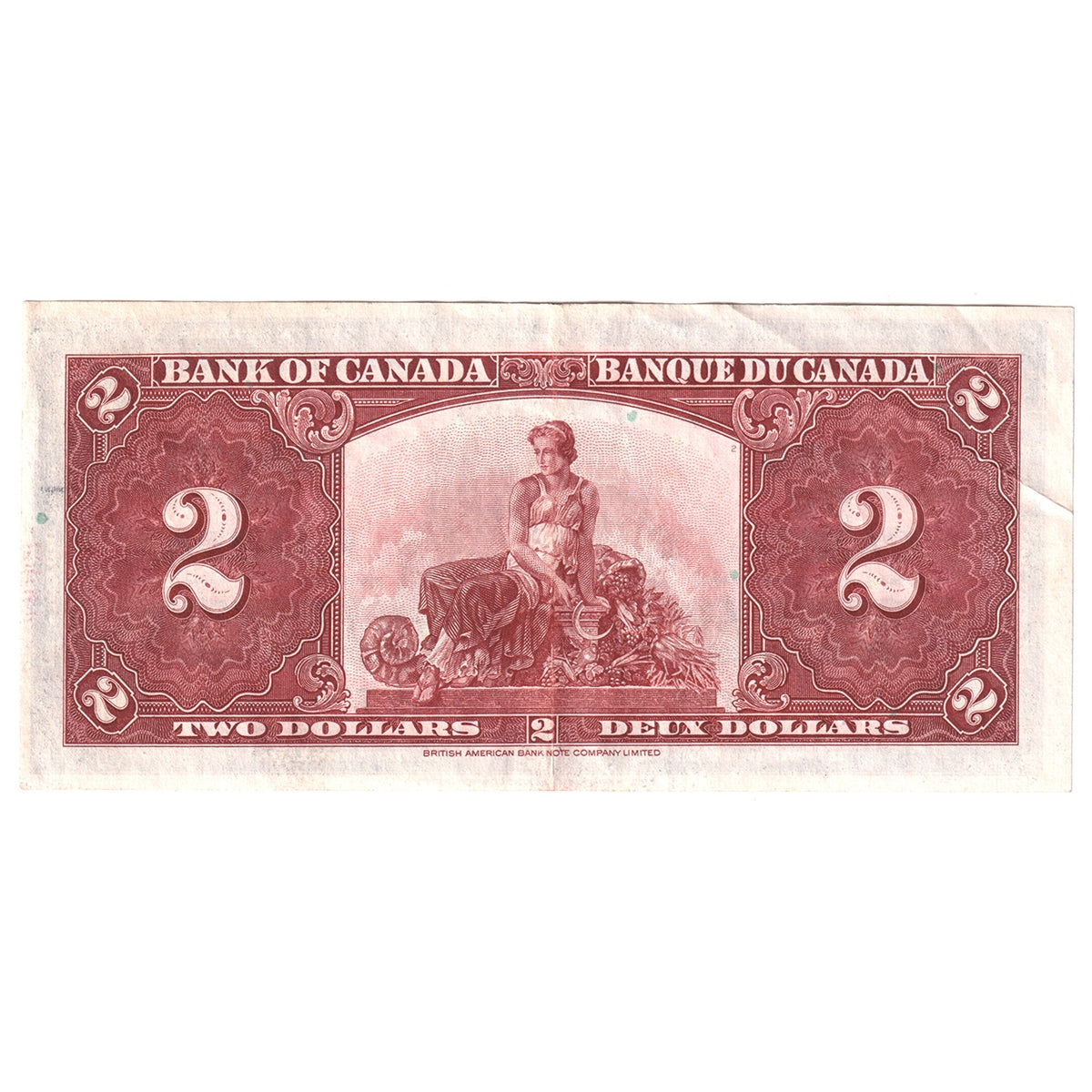 BC-22c 1937 Canada $2 Coyne-Towers, H/R, EF-AU (EF45)
