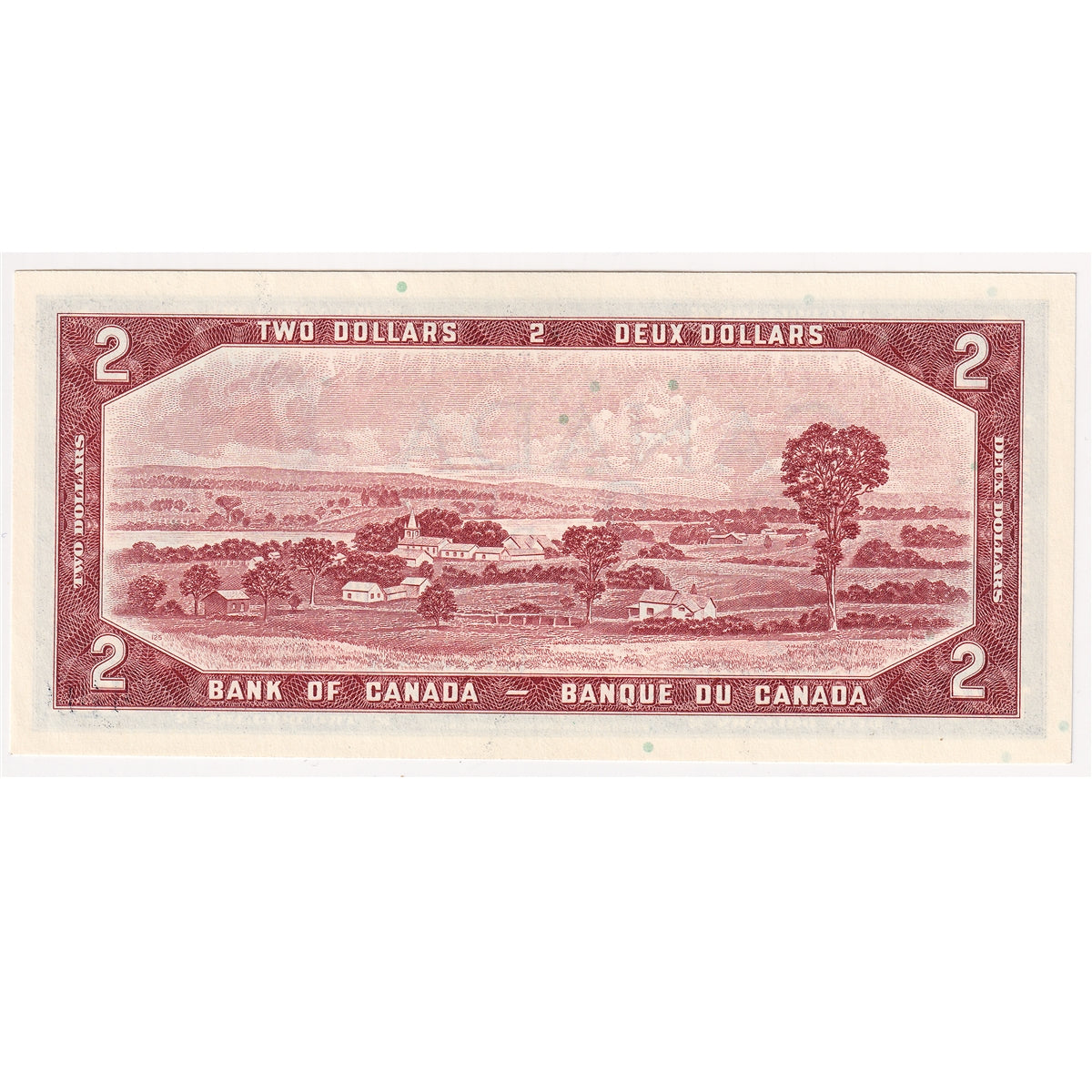 BC-38b 1954 Canada $2 Beattie-Rasminsky, I/U, Uncirculated (MS60)