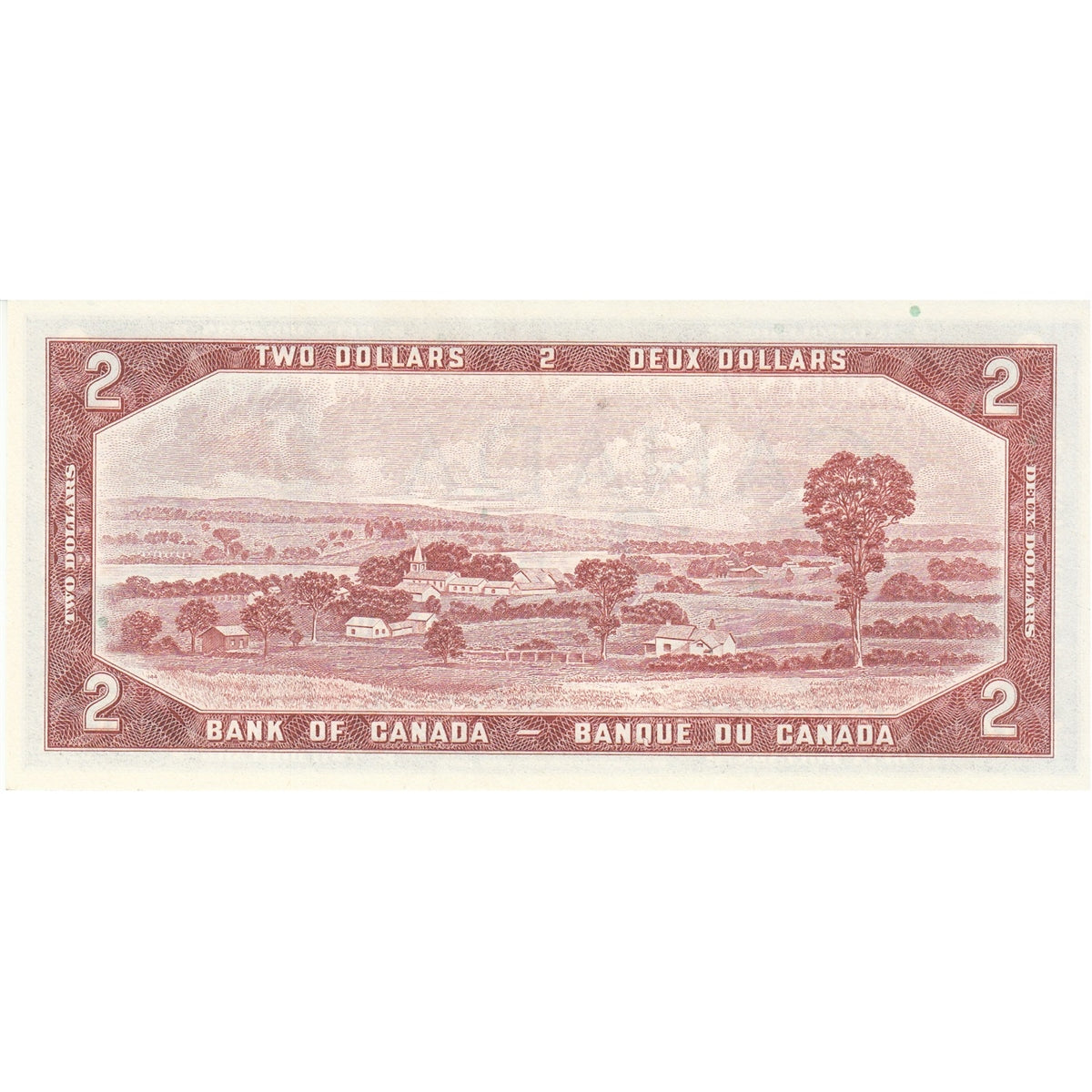 BC-38b 1954 Canada $2 Beattie-Rasminsky, W/U, Uncirculated (MS60)