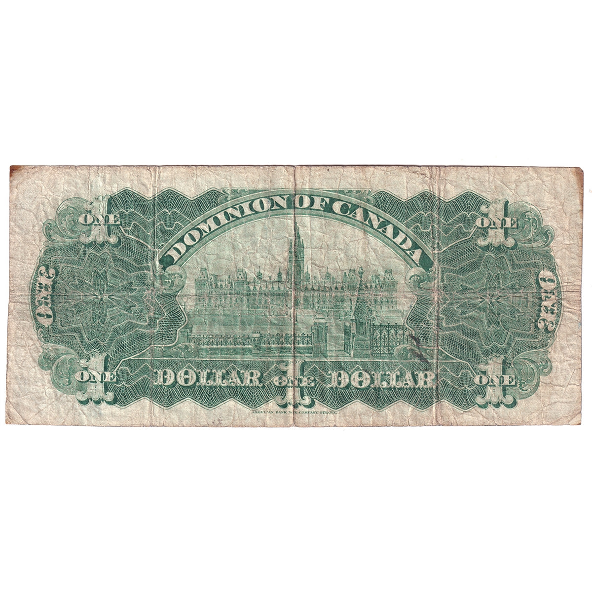 DC-13c 1898 Dominion $1 Various-Boville, Inward ONEs, Fine (F12)