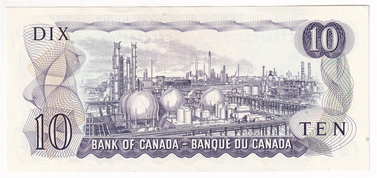 BC-49c-i 1971 Canada $10 Lawson-Bouey, EEE, AU-UNC (AU55)