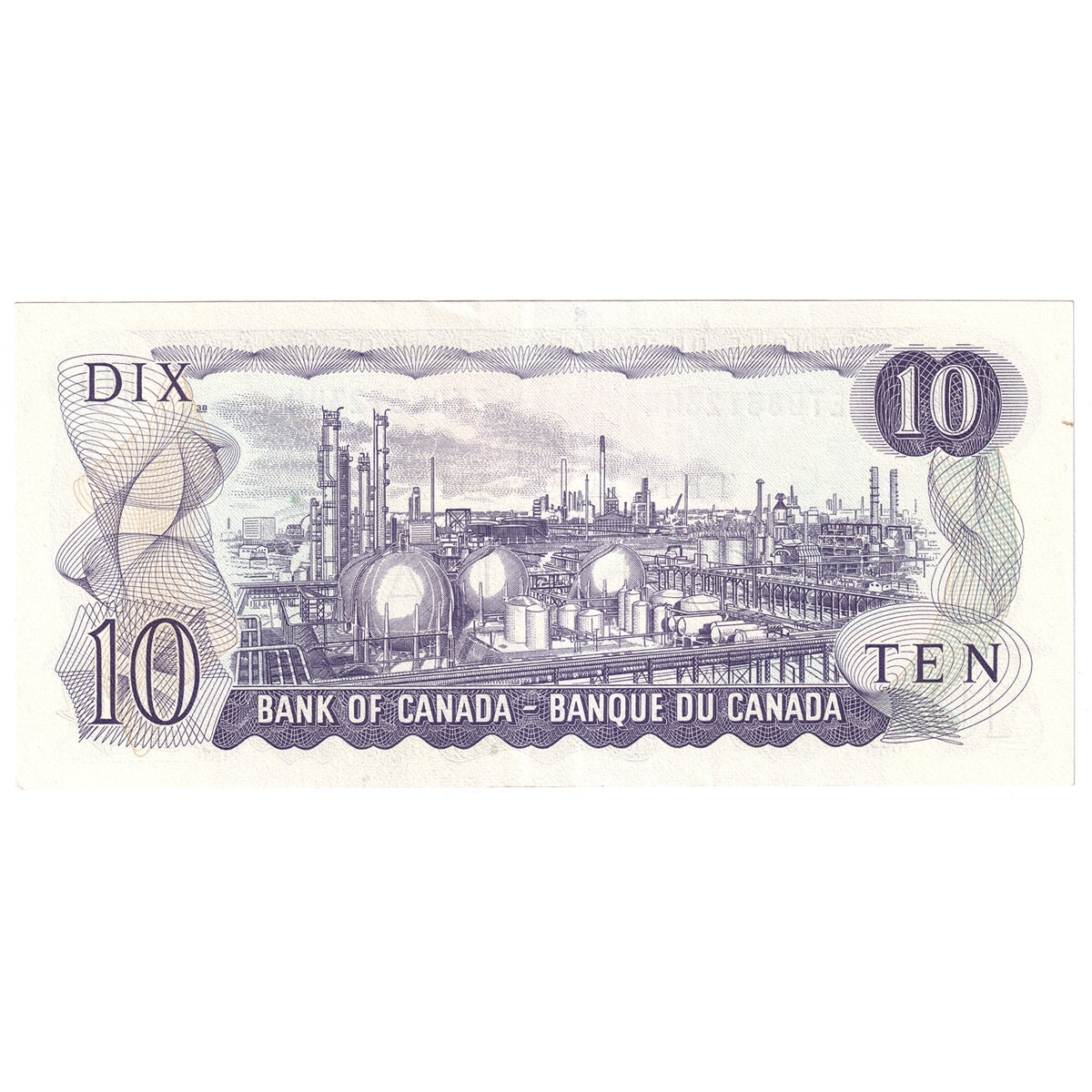 BC-49d 1971 Canada $10 Crow-Bouey, ETD, Almost Uncirculated (AU50)