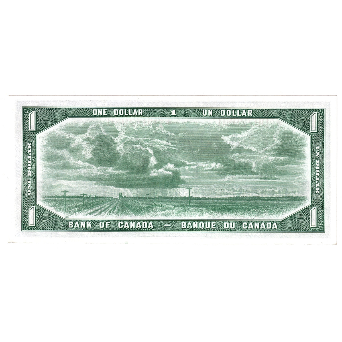 BC-37aA 1954 Canada $1 Beattie-Coyne, *A/A, AU-UNC (AU55)