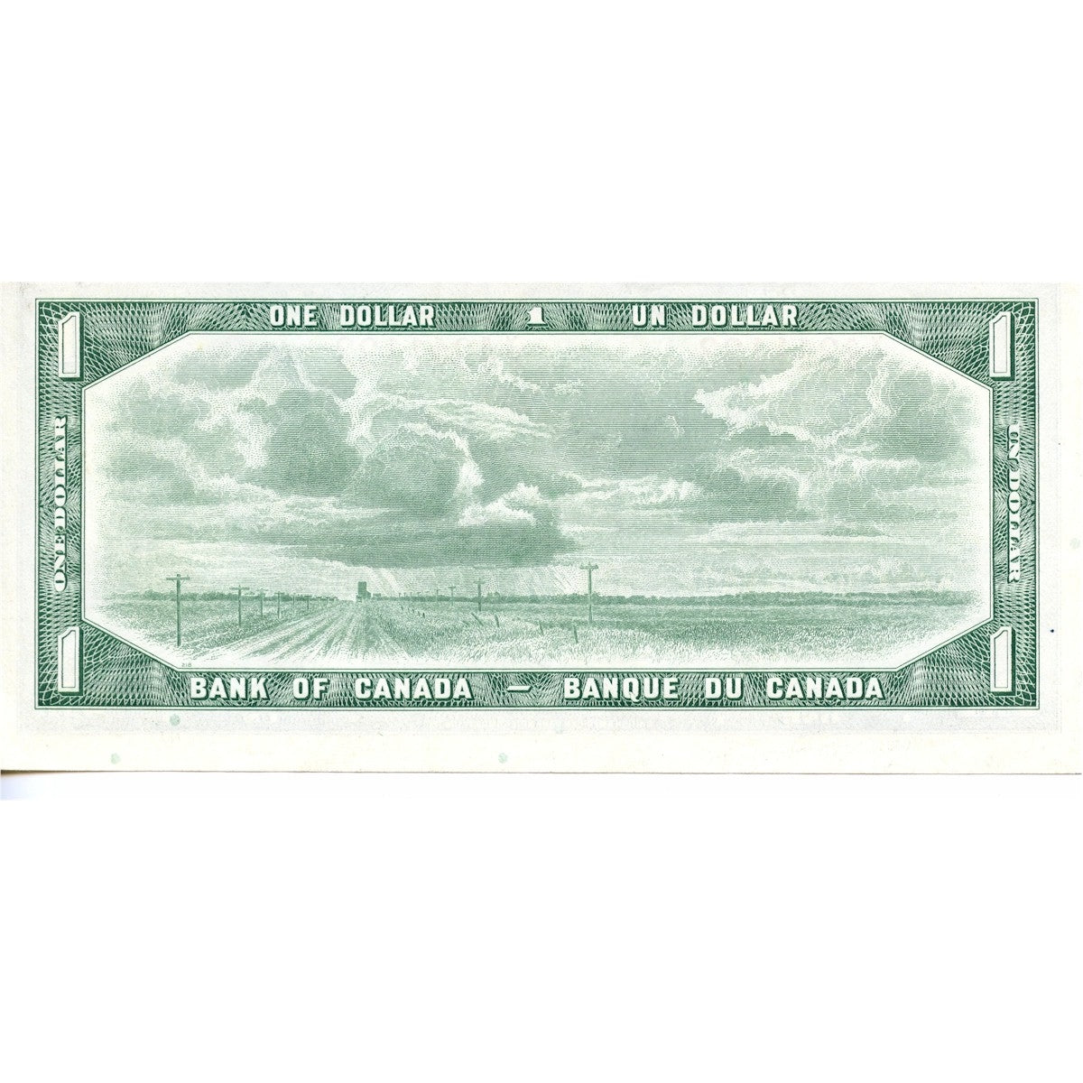 BC-37d 1954 Canada $1 Lawson-Bouey, X/F, AU-UNC