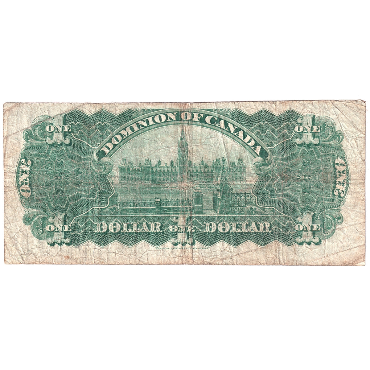 DC-13c 1898 Dominion $1 Various-Boville, Inward ONEs, Very Good (VG8)