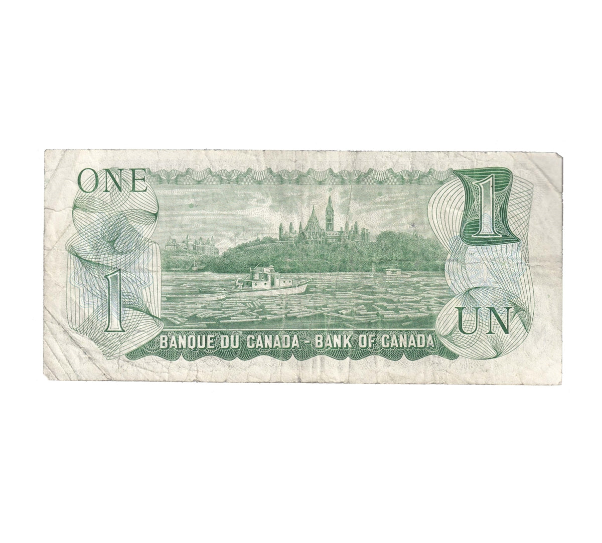 BC-46aA 1973 Canada $1 Lawson-Bouey, *GF, CIRC