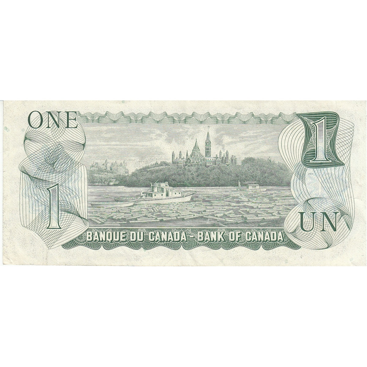 BC-46aA 1973 Canada $1 Lawson-Bouey, *OG, Very Fine (VF20)