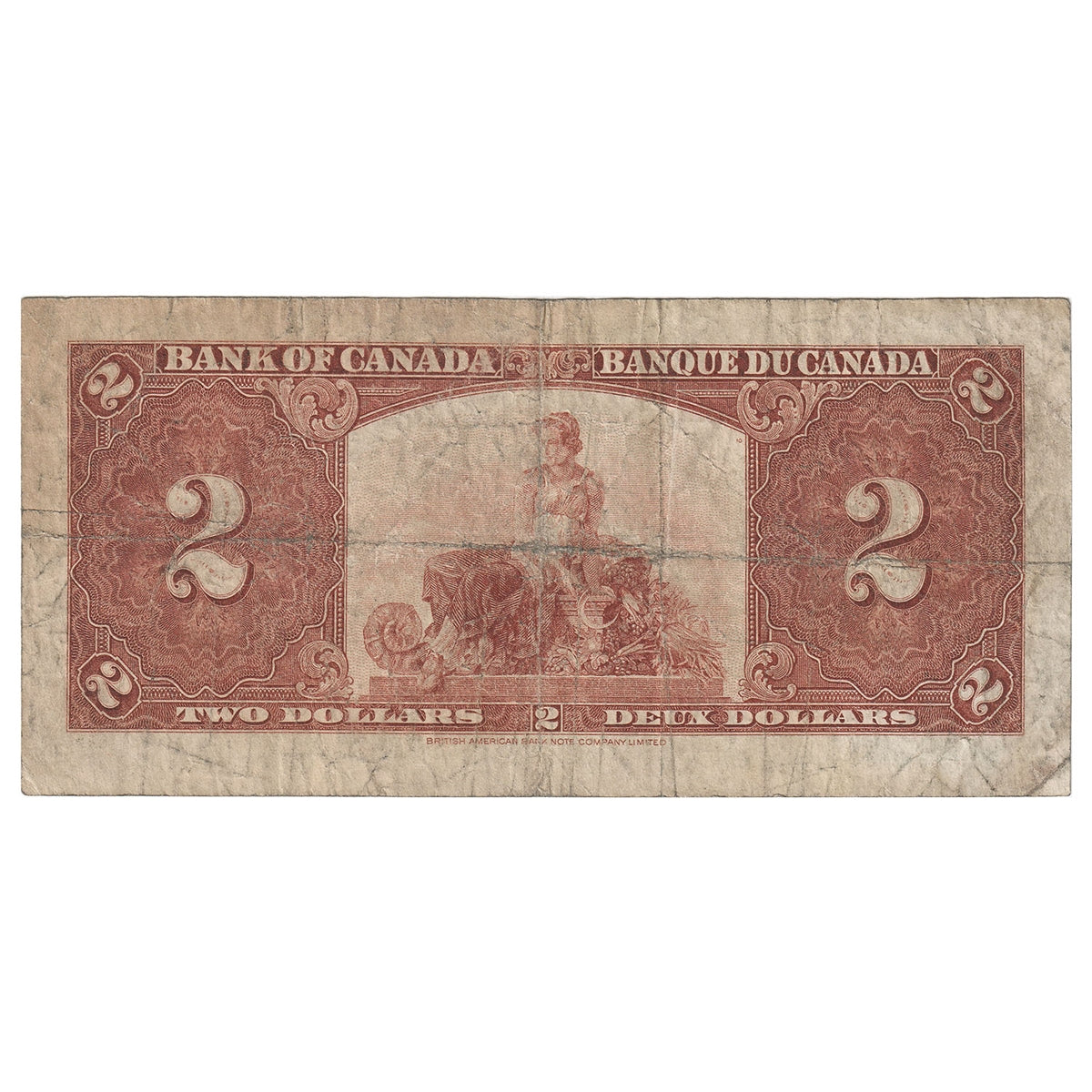 BC-22b 1937 Canada $2 Gordon-Towers, S/B, Very Good (VG8)