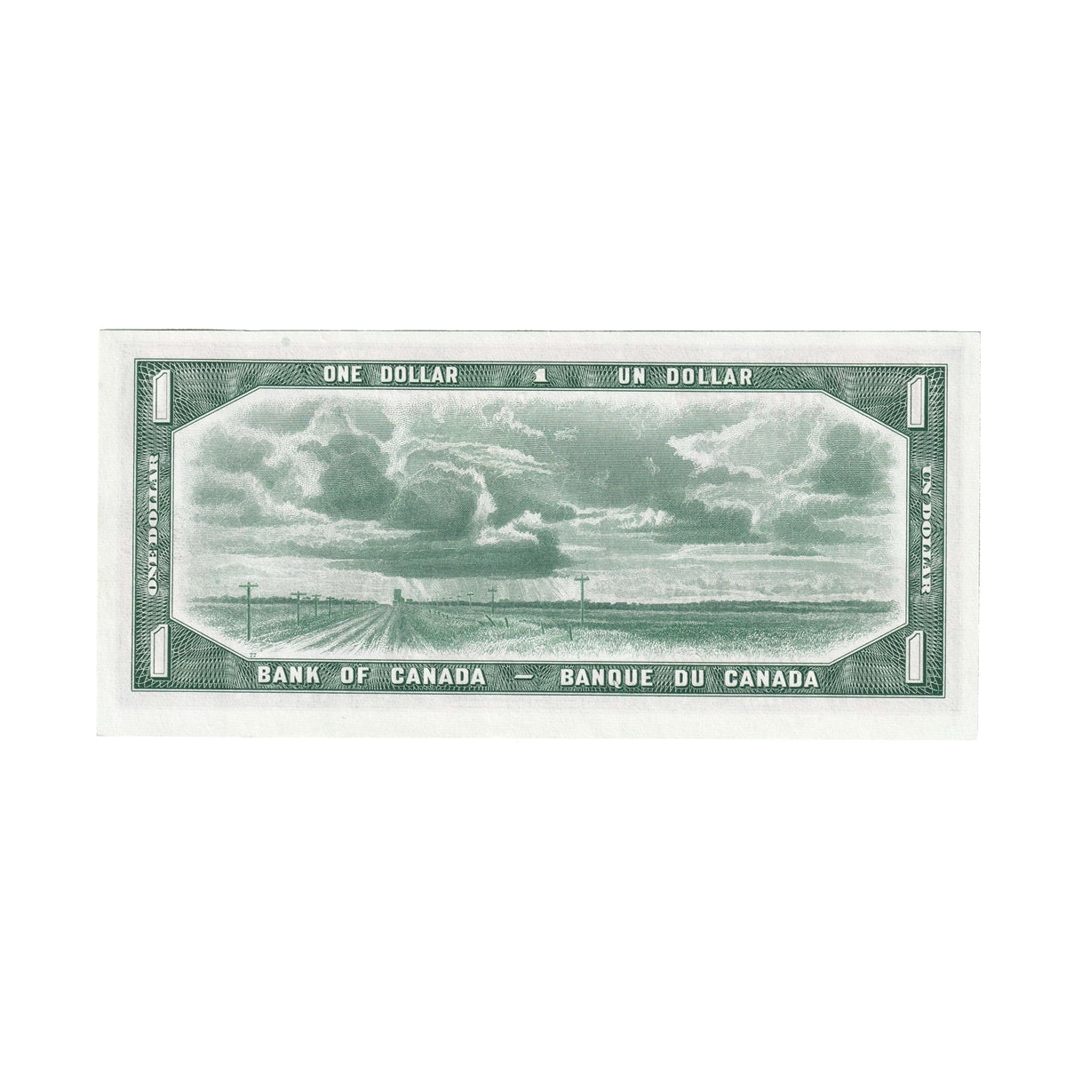 BC-37a 1954 Canada $1 Beattie-Coyne, D/N, Uncirculated (MS60)