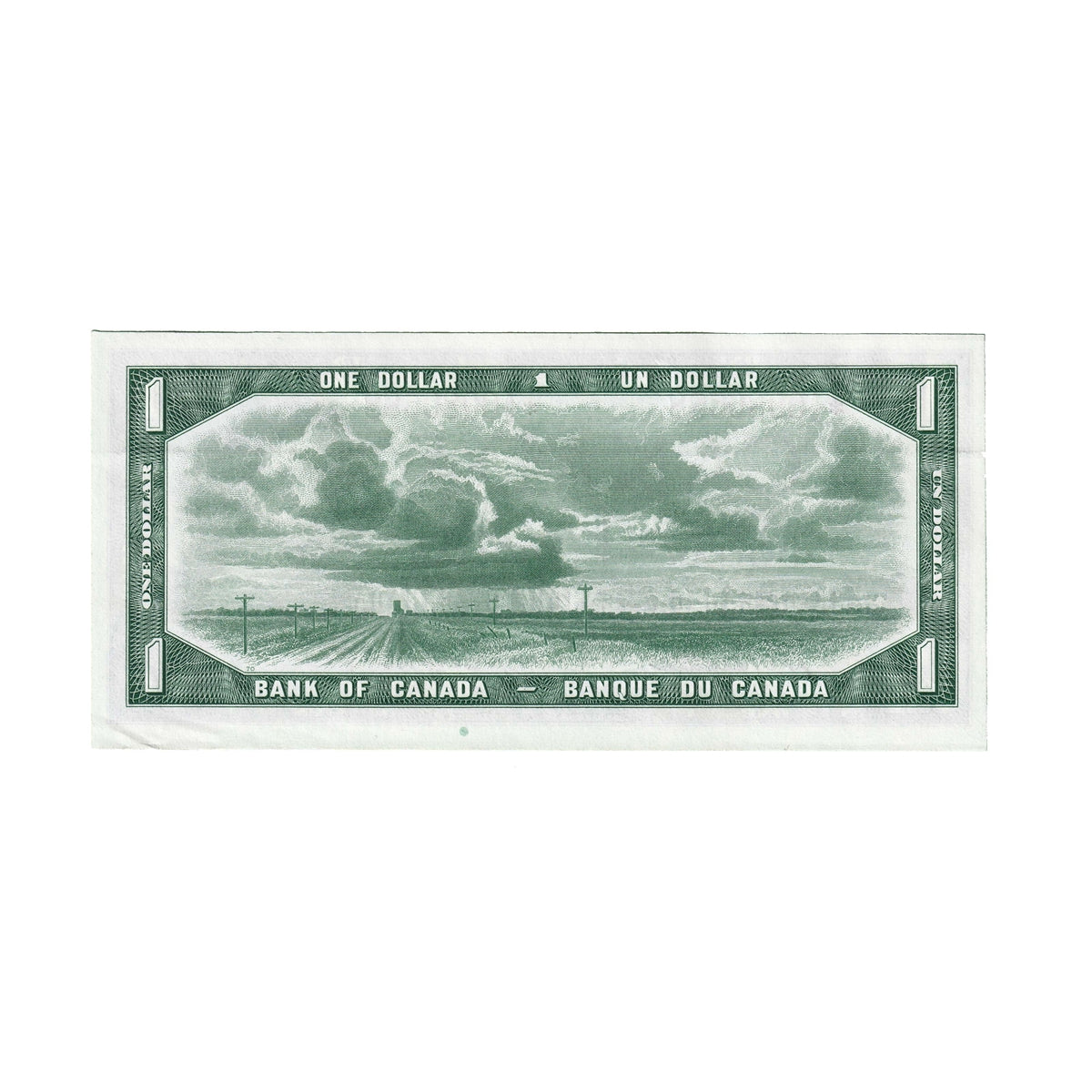 BC-37aA 1954 Canada $1 Beattie-Coyne, *A/A, Almost Uncirculated (AU50)