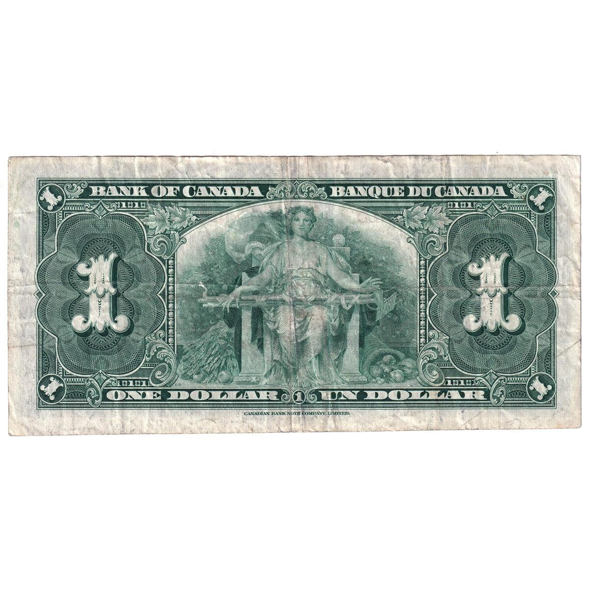 BC-21d 1937 Canada $1 Coyne-Towers, E/N, VF