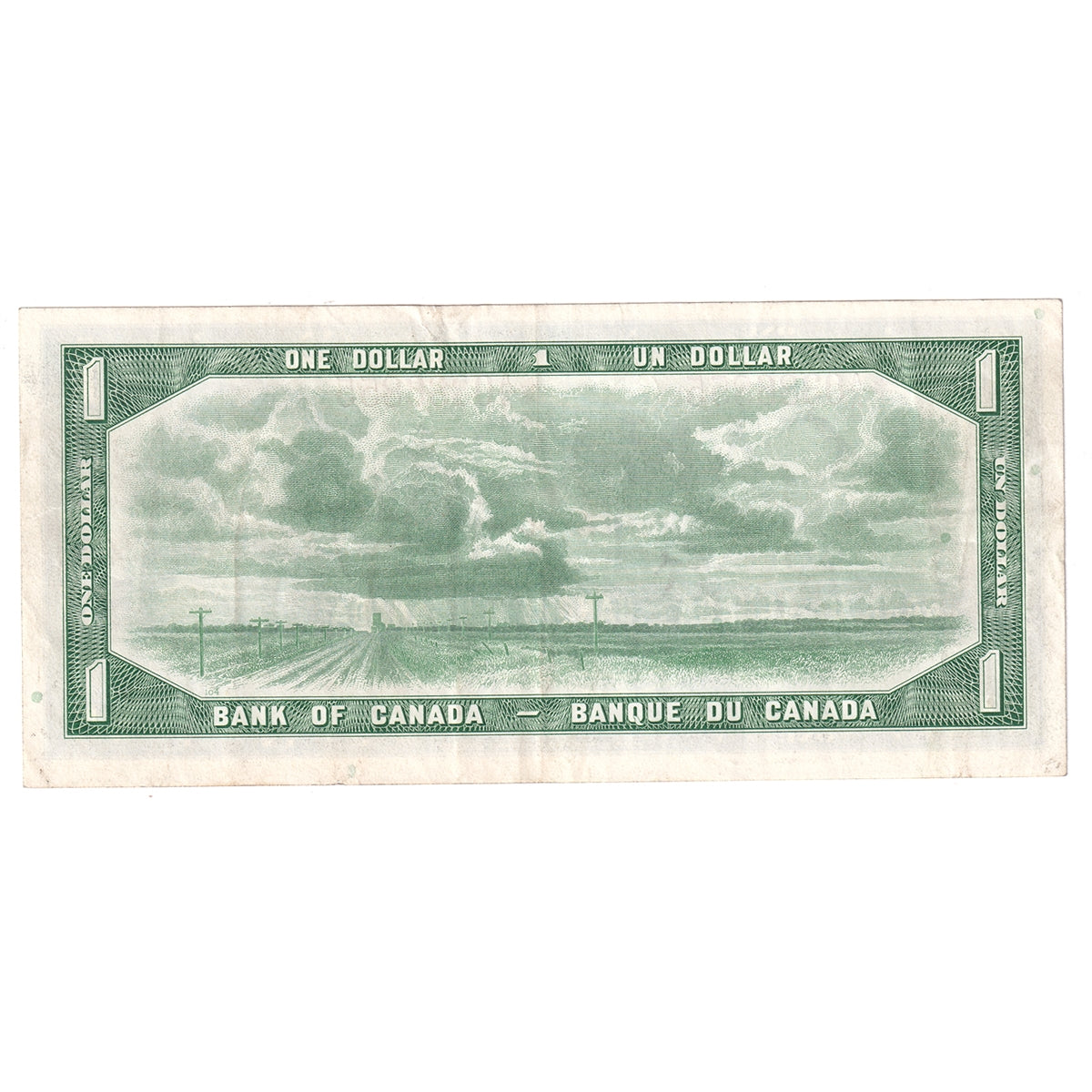 BC-37bA 1954 Canada $1 Beattie-Rasminsky, *A/A, VF