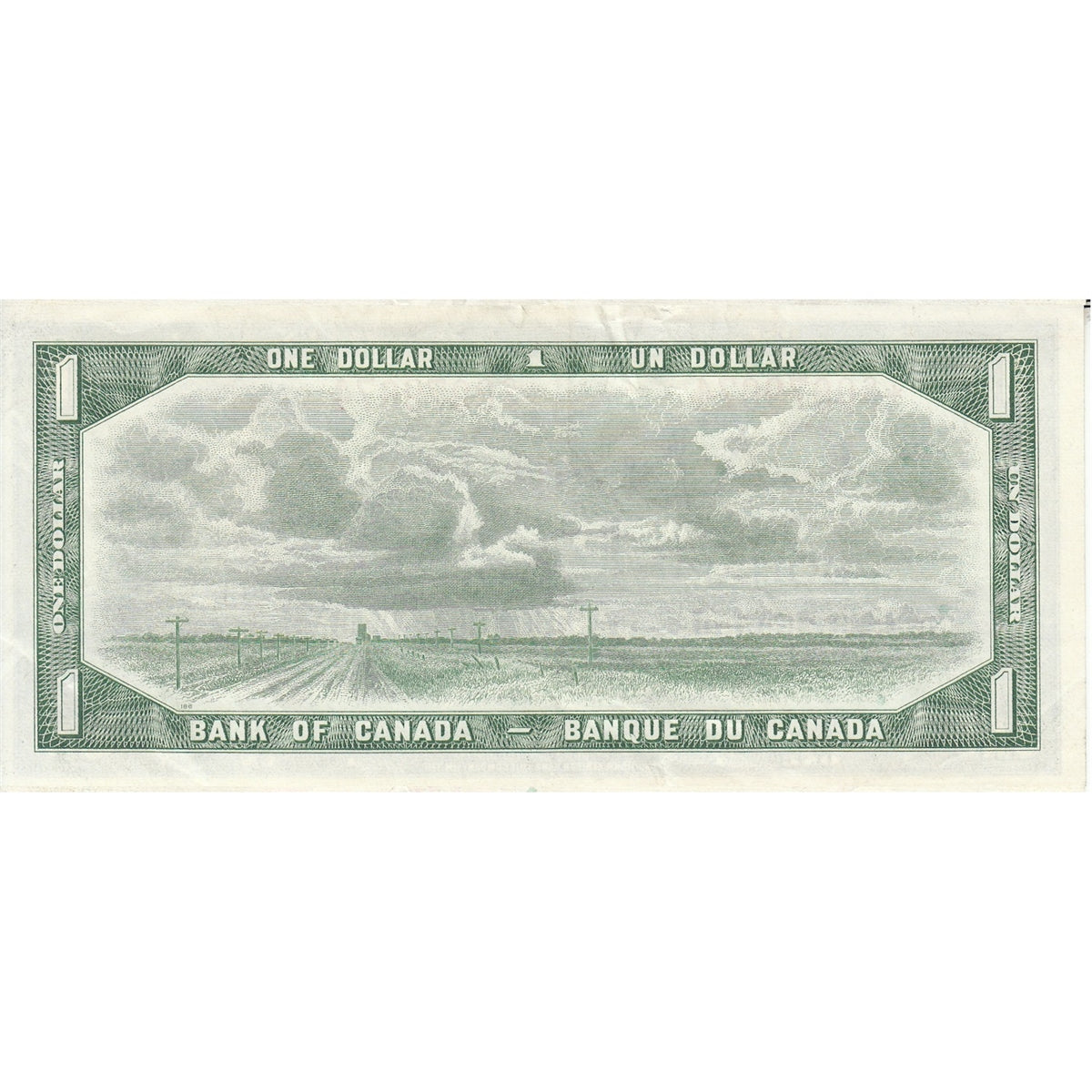 BC-37cA 1954 Canada $1 Bouey-Rasminsky, *C/F, VF-EF (VF30)