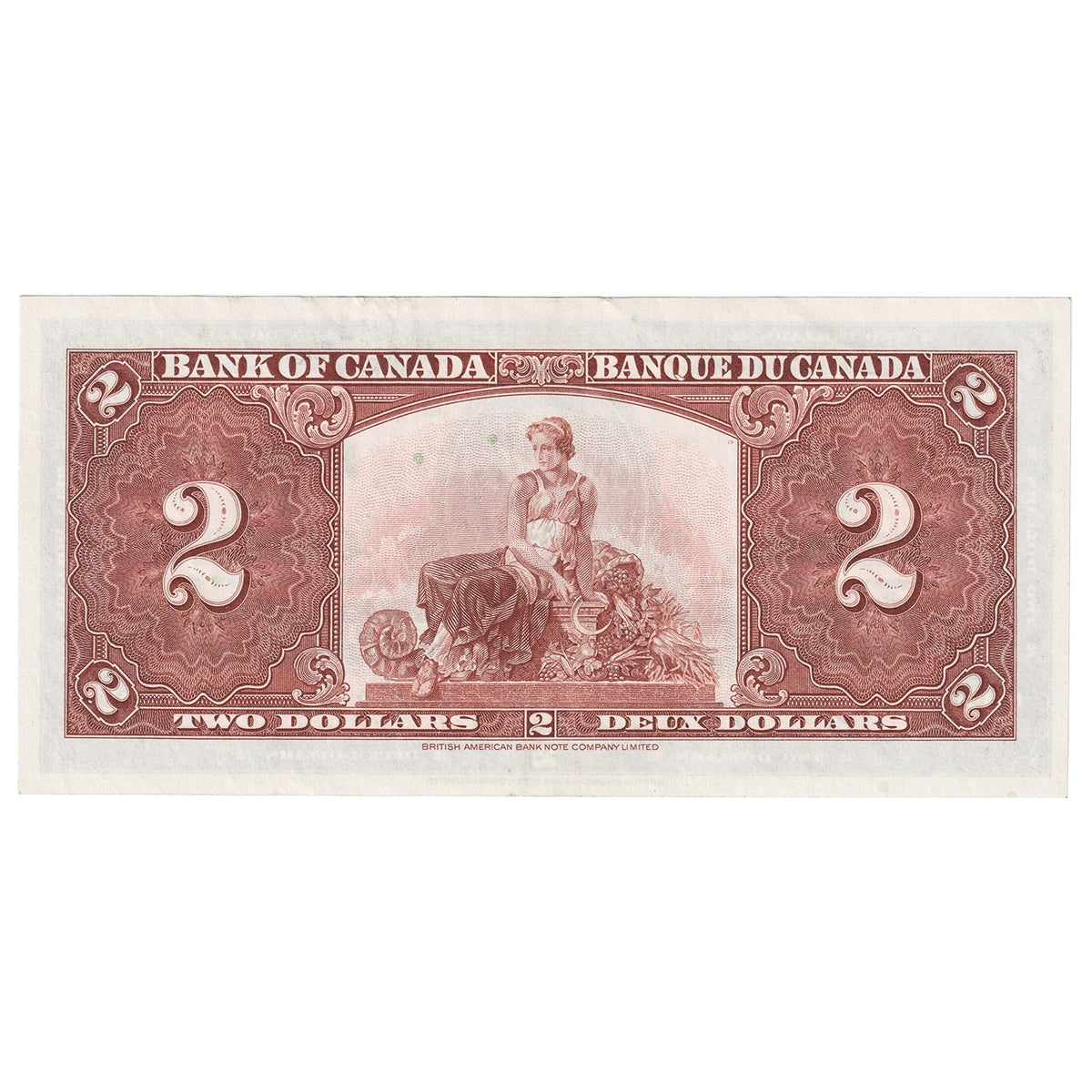 BC-22c 1937 Canada $2 Coyne-Towers, L/R, AU-UNC