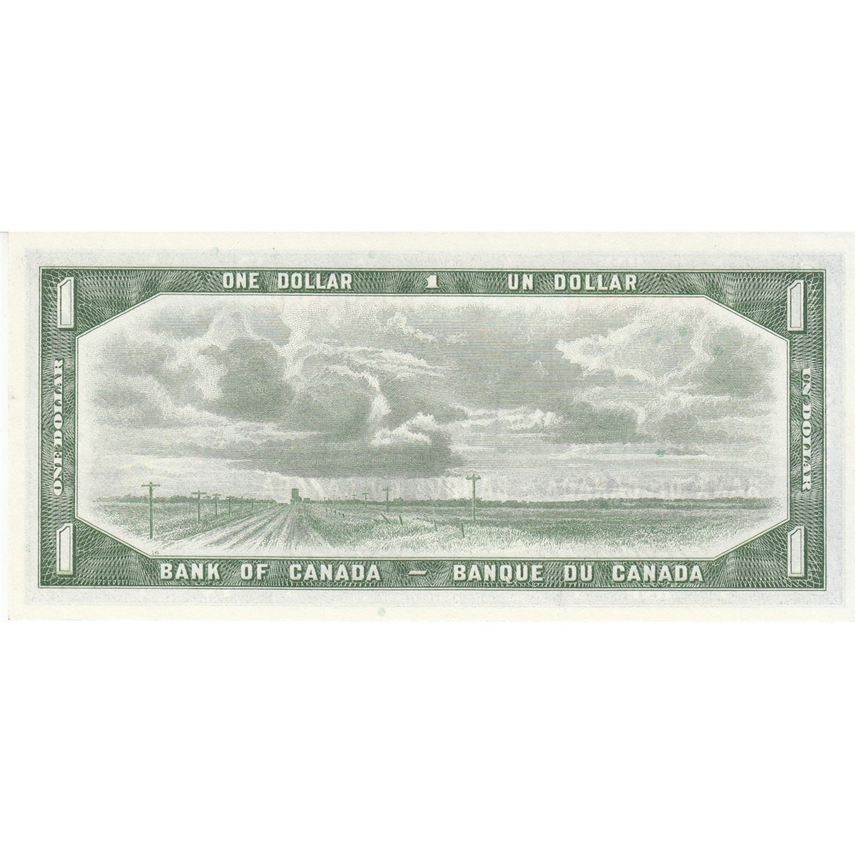 BC-37a-i 1954 Canada $1 Beattie-Coyne, G/M, Choice Uncirculated (CUNC63)