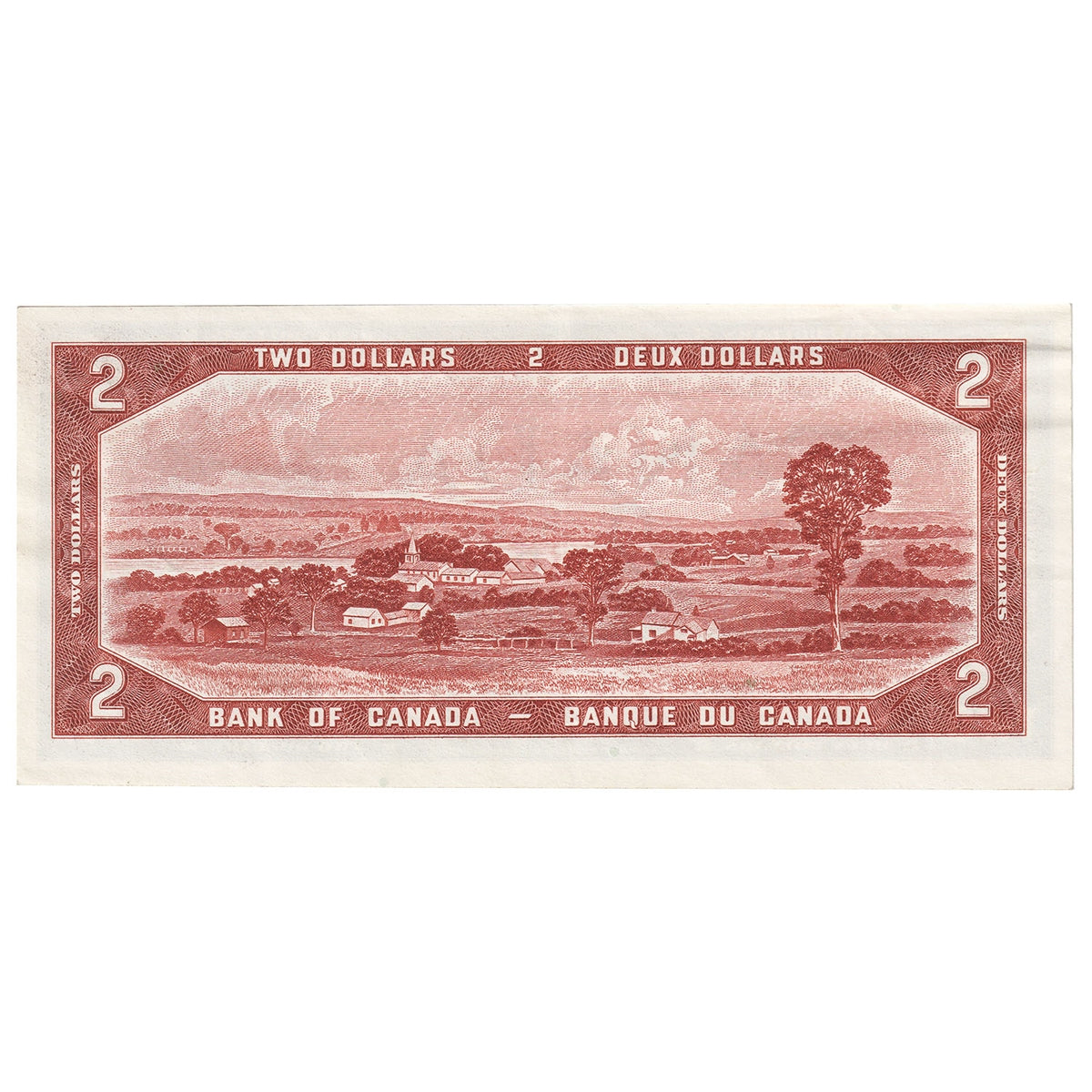 BC-38a 1954 Canada $2 Beattie-Coyne, K/B, EF