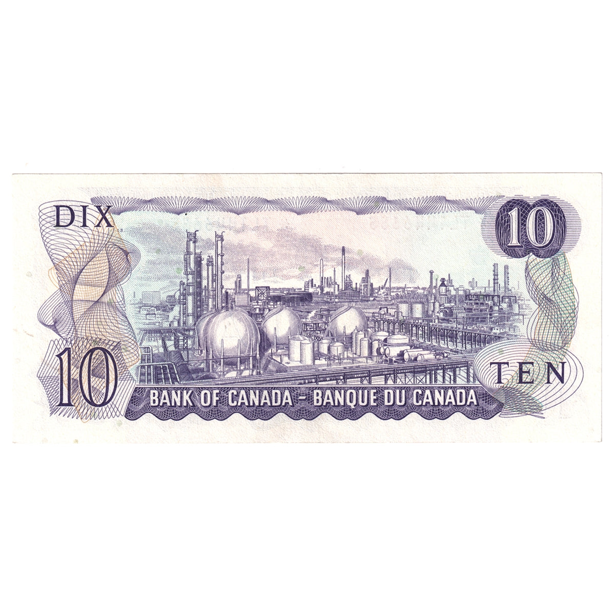 BC-49cA 1971 Canada $10 Lawson-Bouey, *TL, Extra Fine (EF40)