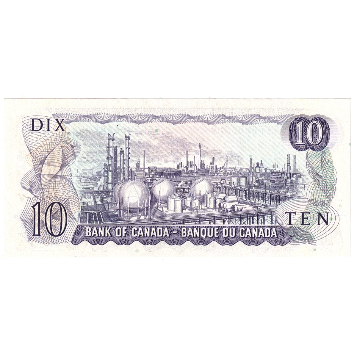BC-49c-i 1971 Canada $10 Lawson-Bouey, EEF, Uncirculated (MS60)