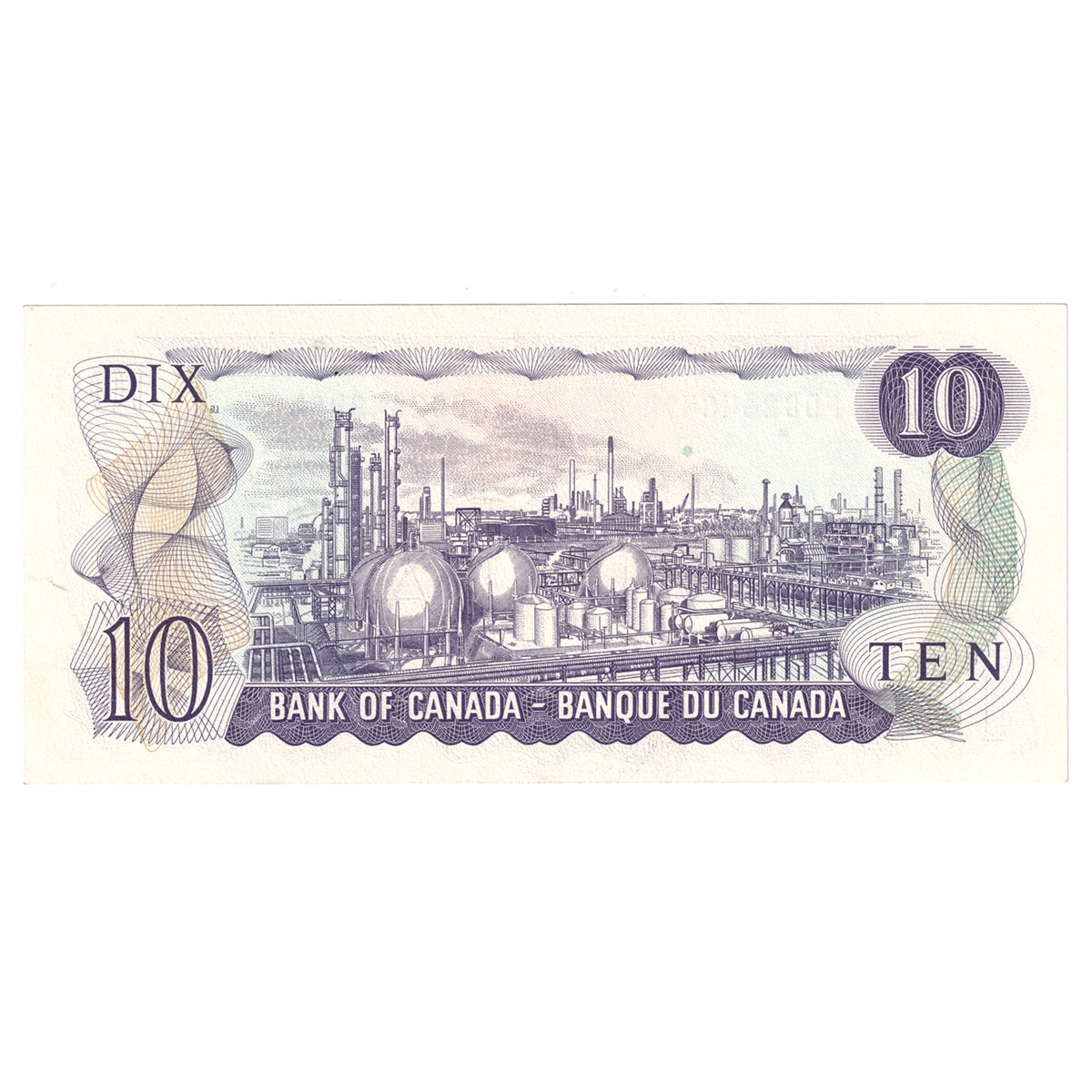 BC-49d 1971 Canada $10 Crow-Bouey, FDC, Uncirculated (MS60)