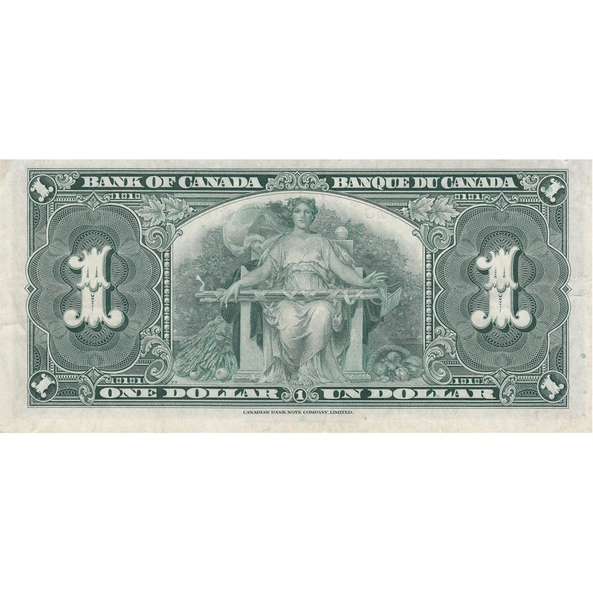 BC-21d 1937 Canada $1 Coyne-Towers, O/N, EF