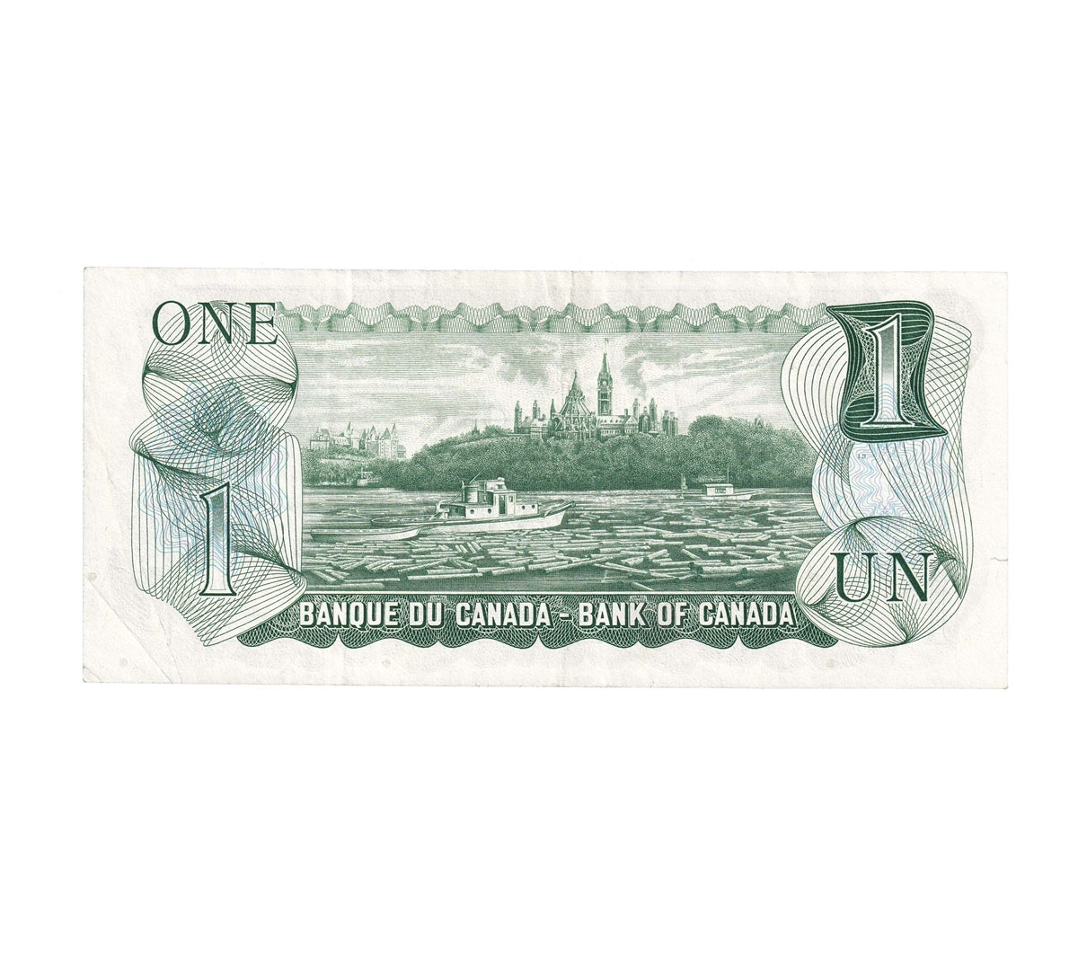 BC-46aA 1973 Canada $1 Lawson-Bouey, *FV, VF-EF