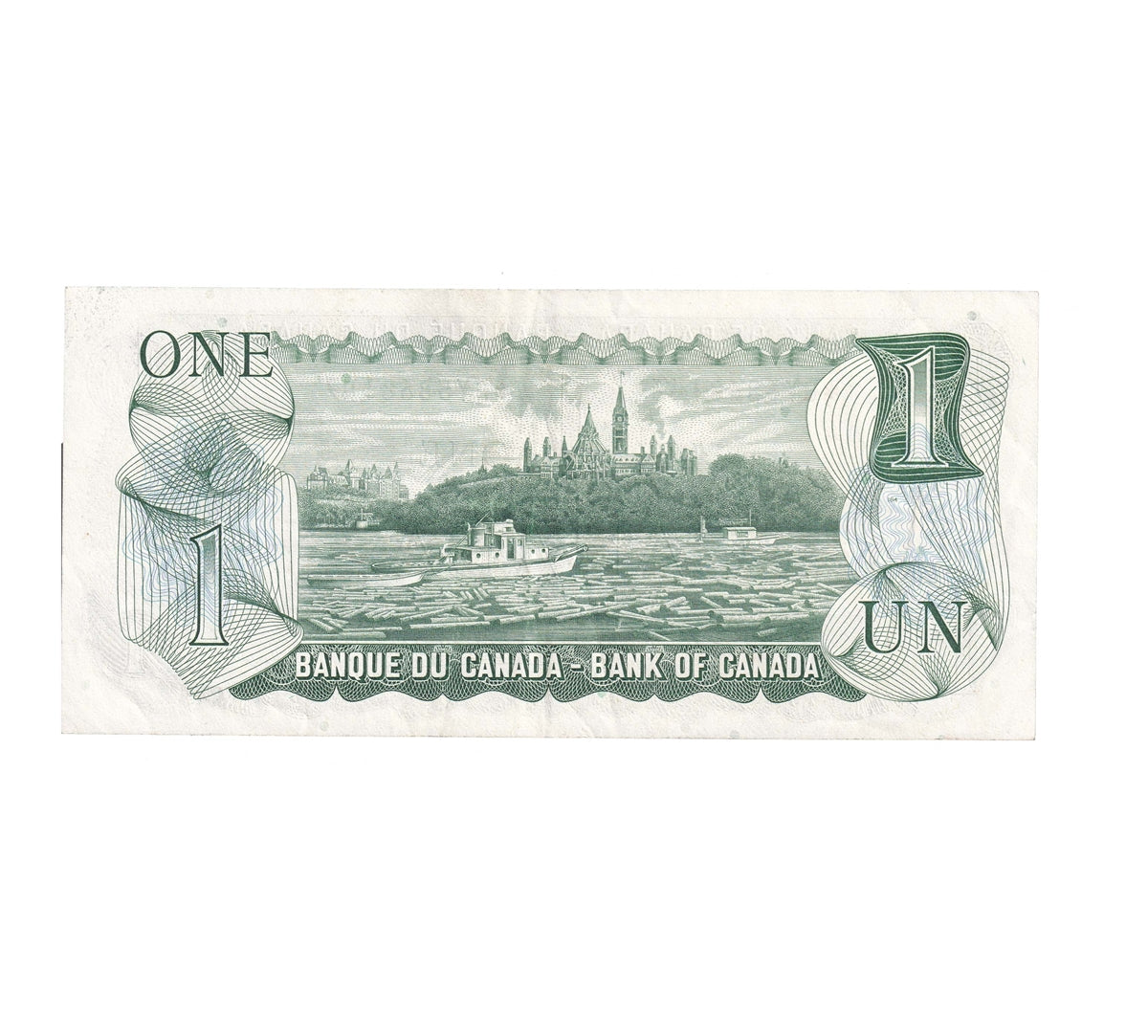 BC-46aA 1973 Canada $1 Lawson-Bouey, *GY, Extra Fine (EF40)
