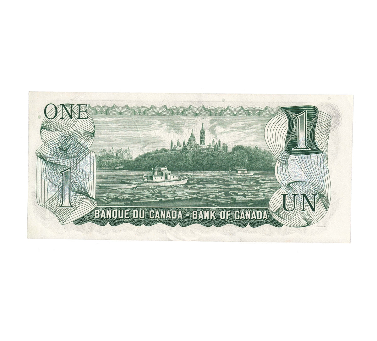 BC-46aA 1973 Canada $1 Lawson-Bouey, *IA, AU