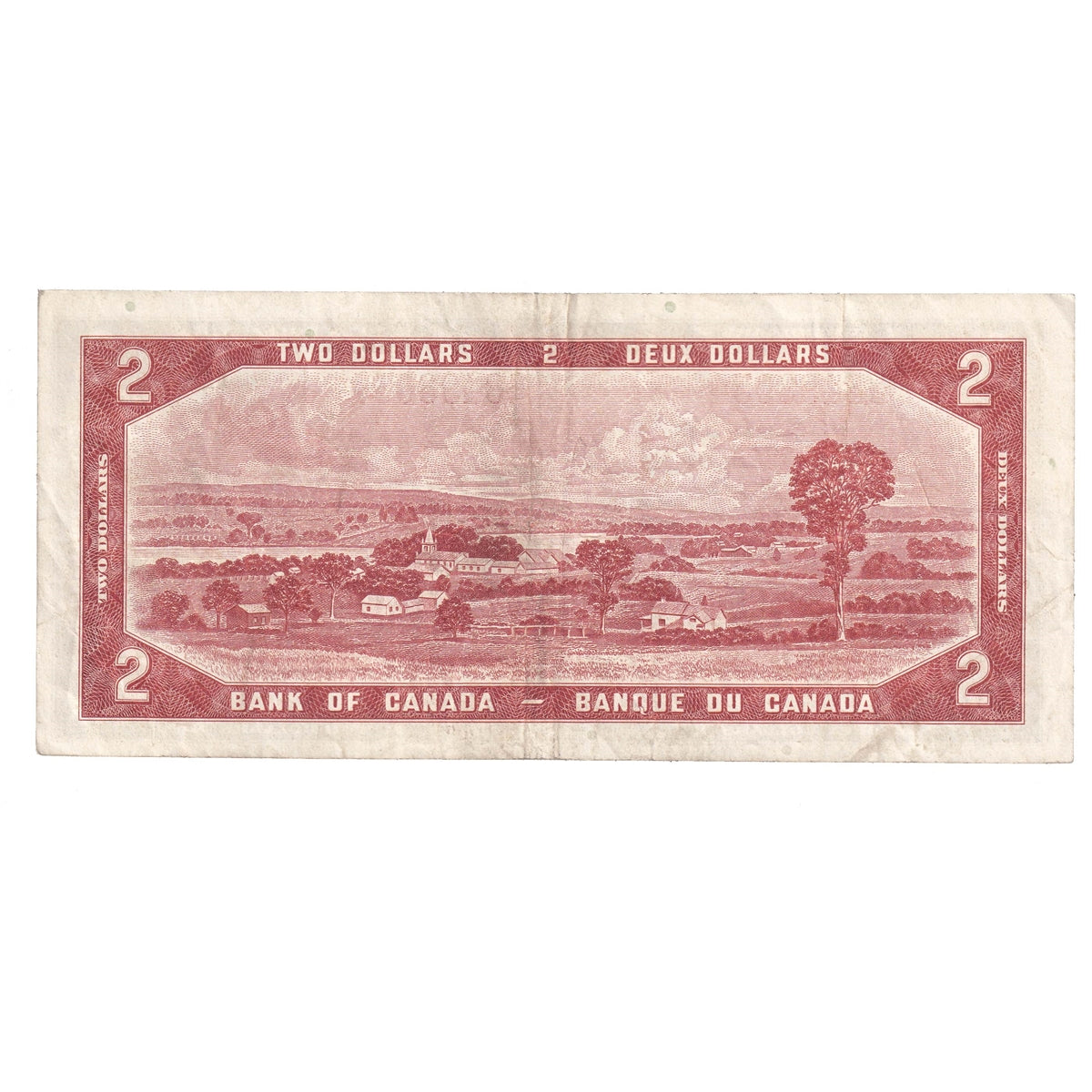 BC-38a 1954 Canada $2 Beattie-Coyne, O/B, Very Fine (VF20)
