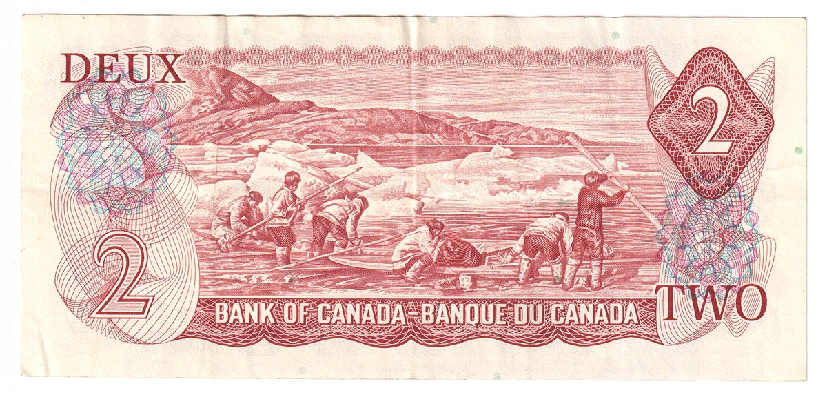 BC-47aA 1974 Canada $2 Lawson-Bouey, *BM, VF-EF (VF30)