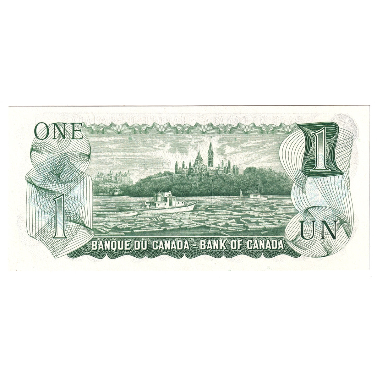 BC-46a-i 1973 Canada $1 Lawson-Bouey, ACK, Choice Uncirculated (CUNC63)