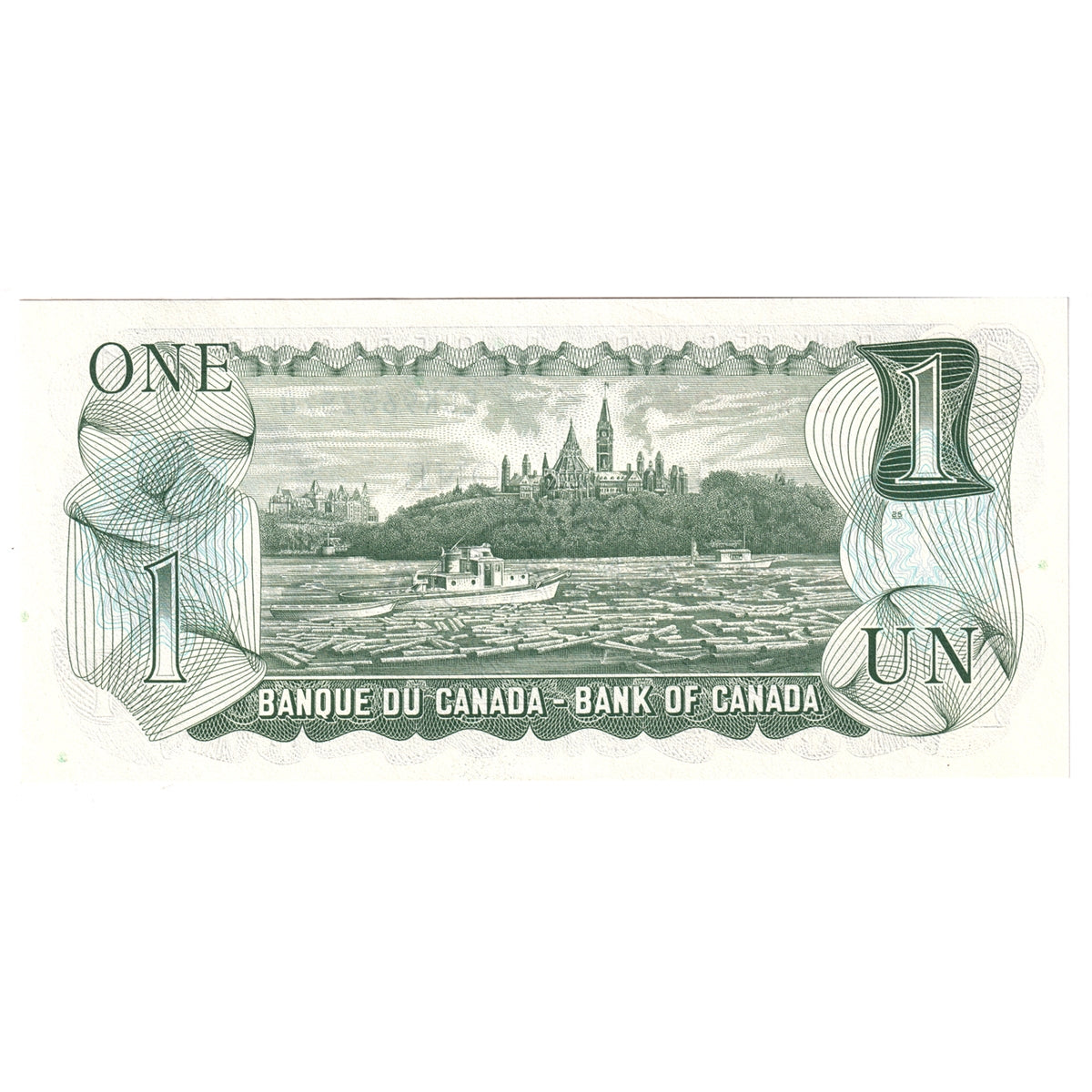 BC-46b 1973 Canada $1 Crow-Bouey, ECK, Choice Uncirculated (CUNC63)