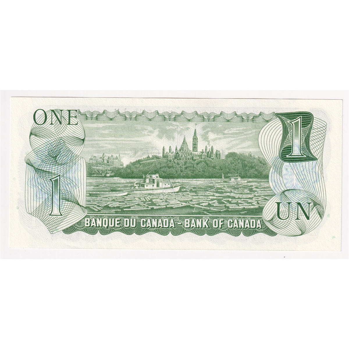 BC-46b 1973 Canada $1 Crow-Bouey, AMZ, Choice Uncirculated (CUNC63)