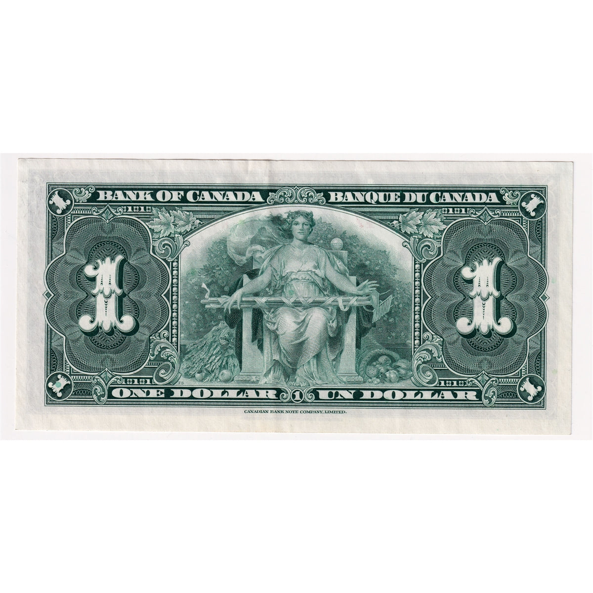 BC-21d 1937 Canada $1 Coyne-Towers, K/N, Extra Fine (EF40)