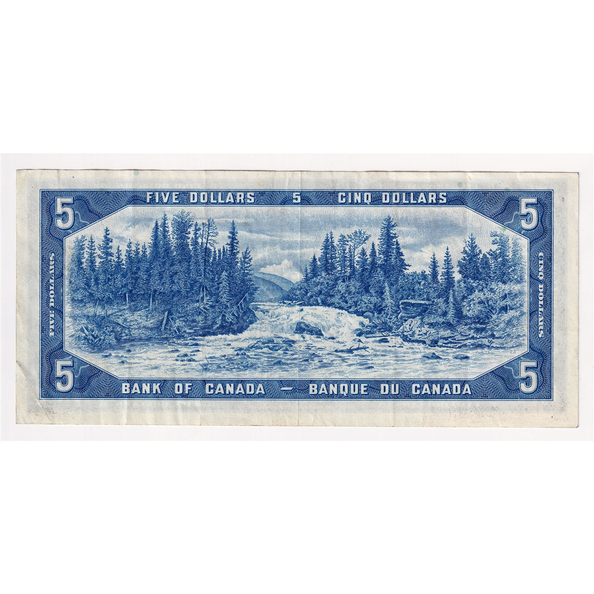 BC-39a 1954 Canada $5 Beattie-Coyne, P/C, Very Fine (VF20)