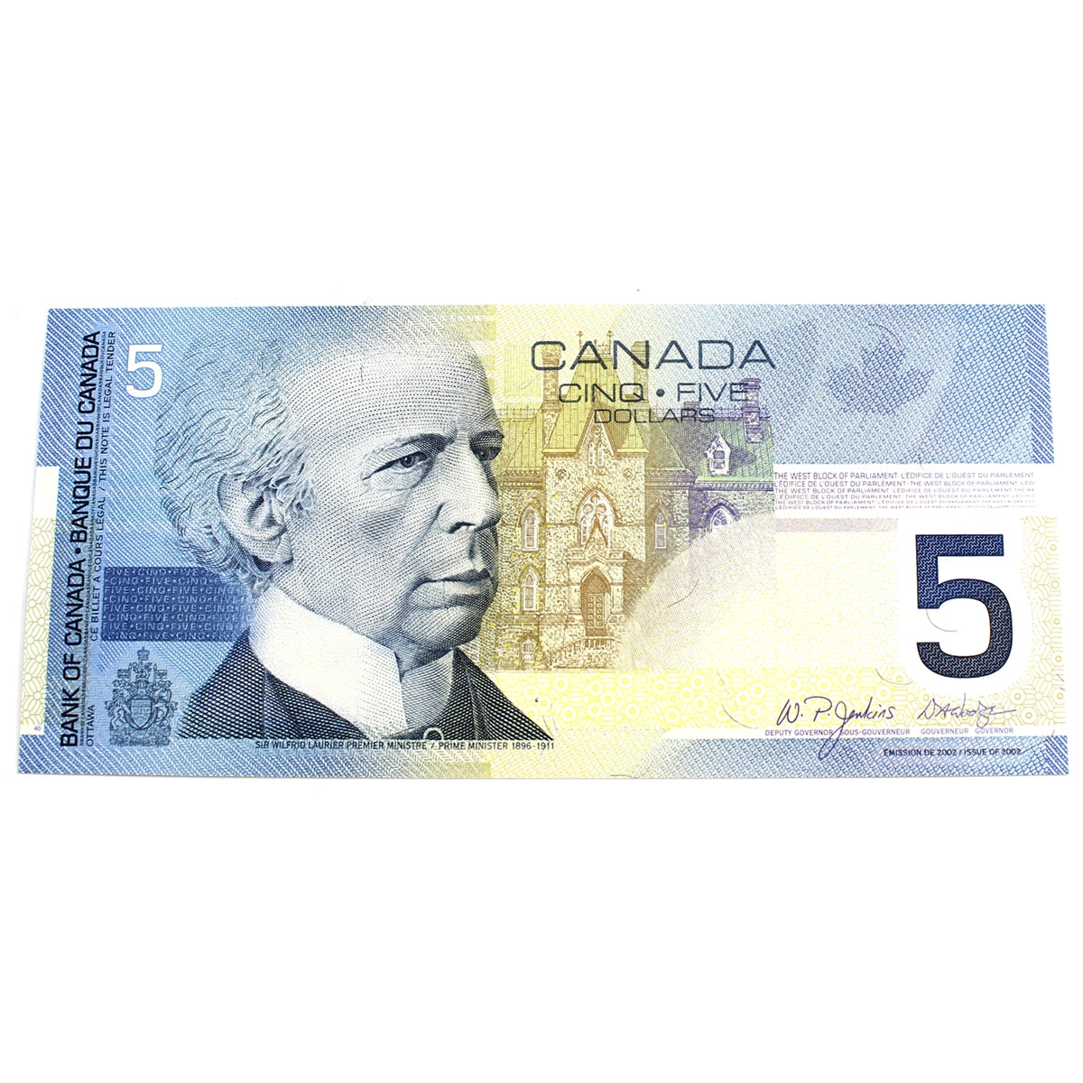 BC-62b 2004 Canada $5 Jenkins-Dodge, HOD, Choice Uncirculated (CUNC63)