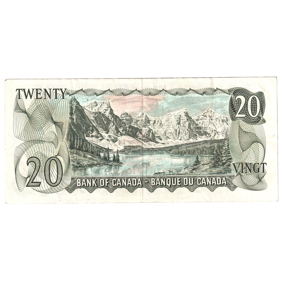 BC-50bA 1969 Canada $20 Lawson-Bouey, *WF, Very Fine (VF20)
