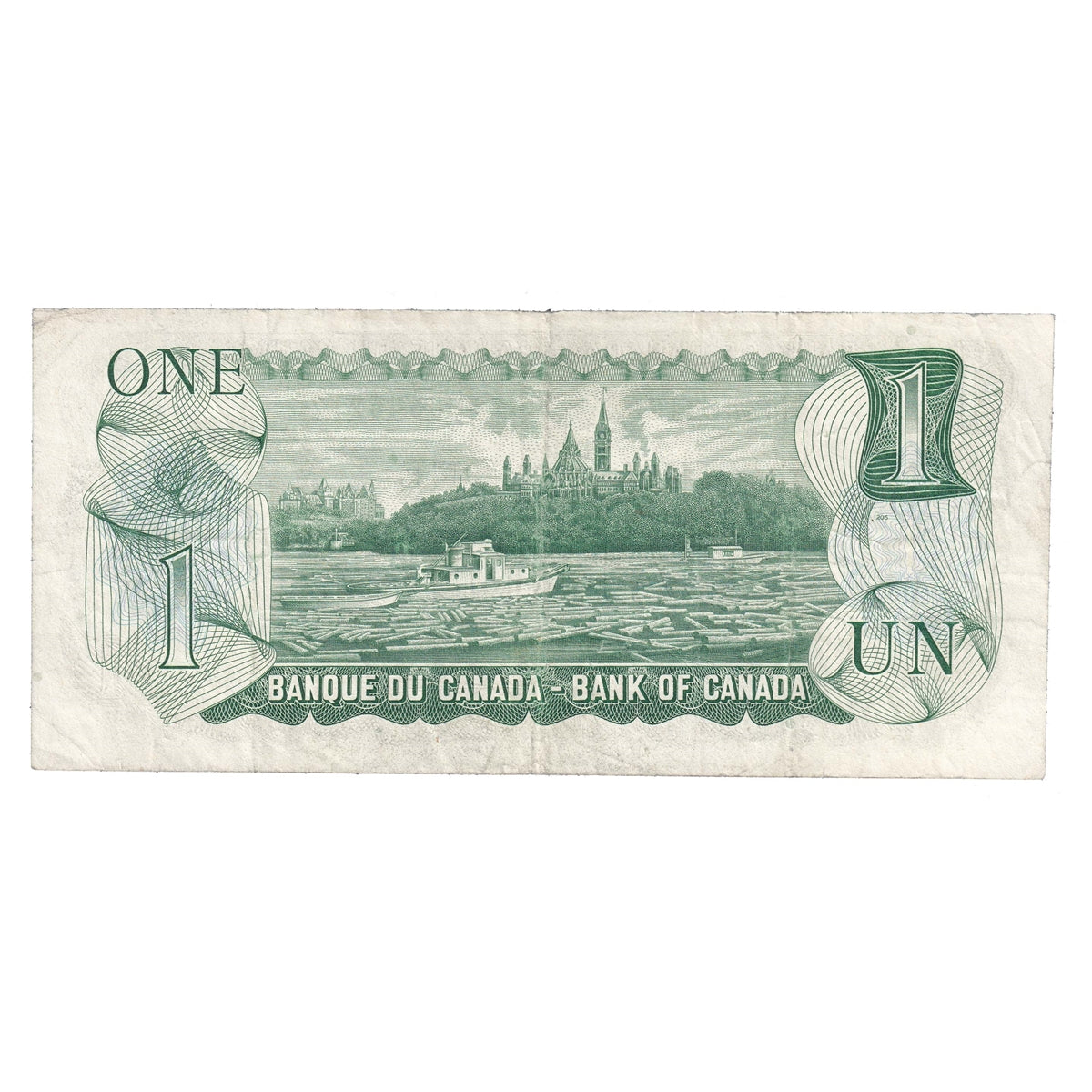 BC-46aA 1973 Canada $1 Lawson-Bouey, *MC, F-VF (F15)