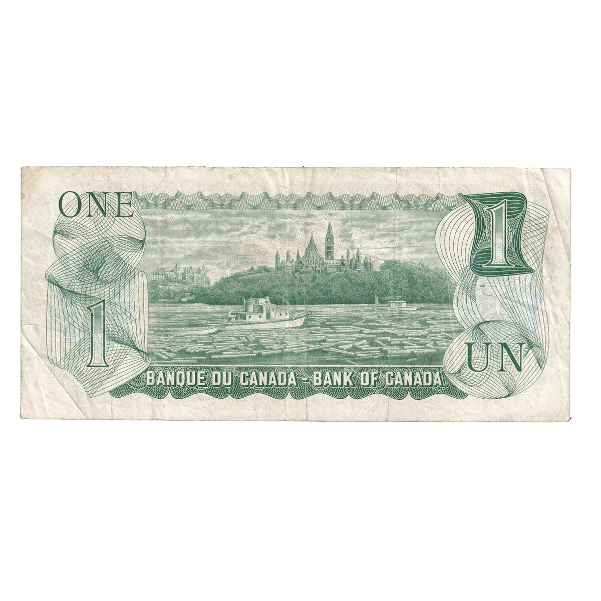 BC-46aA 1973 Canada $1 Lawson-Bouey, *MM, F-VF (F15)