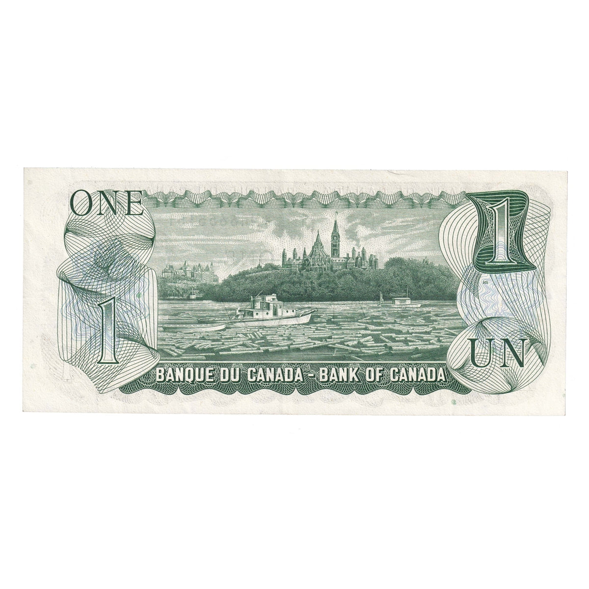 BC-46aA 1973 Canada $1 Lawson-Bouey, *MR, EF-AU (EF45)