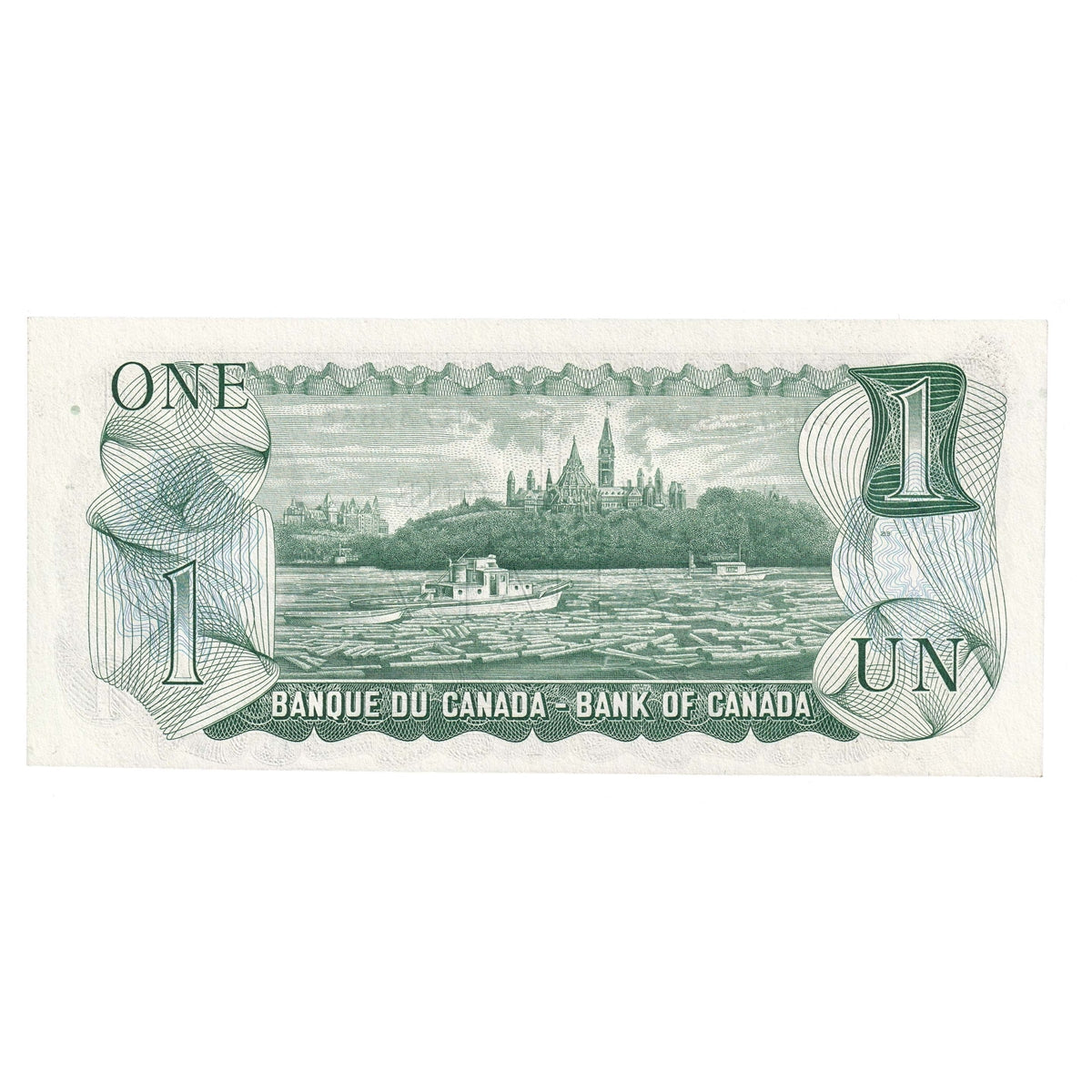 BC-46aA 1973 Canada $1 Lawson-Bouey, *MZ, Uncirculated (MS60)