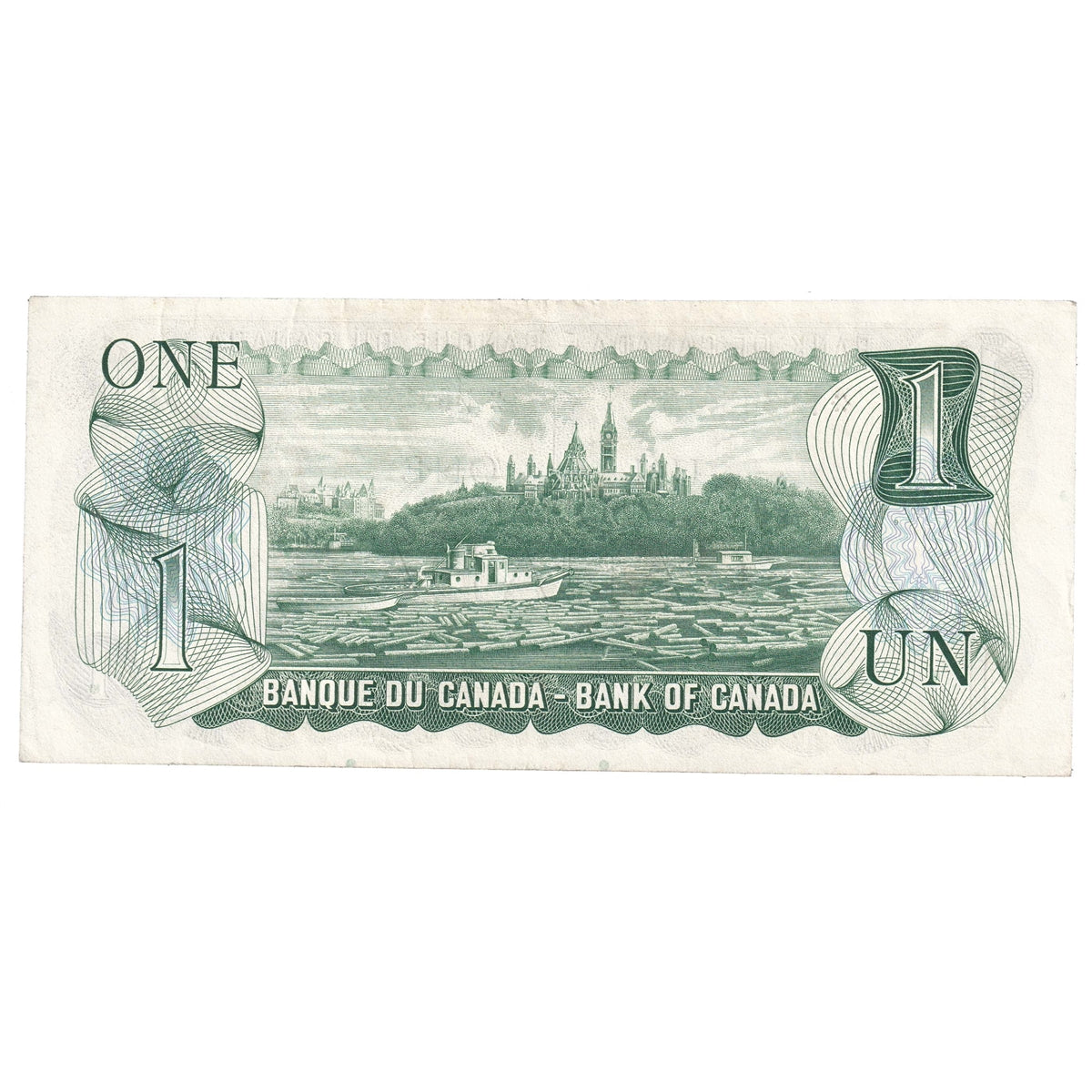 BC-46aA 1973 Canada $1 Lawson-Bouey, *FG, EF