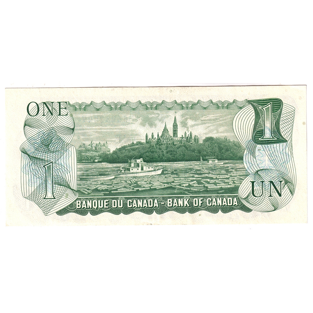 BC-46aA 1973 Canada $1 Lawson-Bouey, *MR, Almost Uncirculated (AU50)