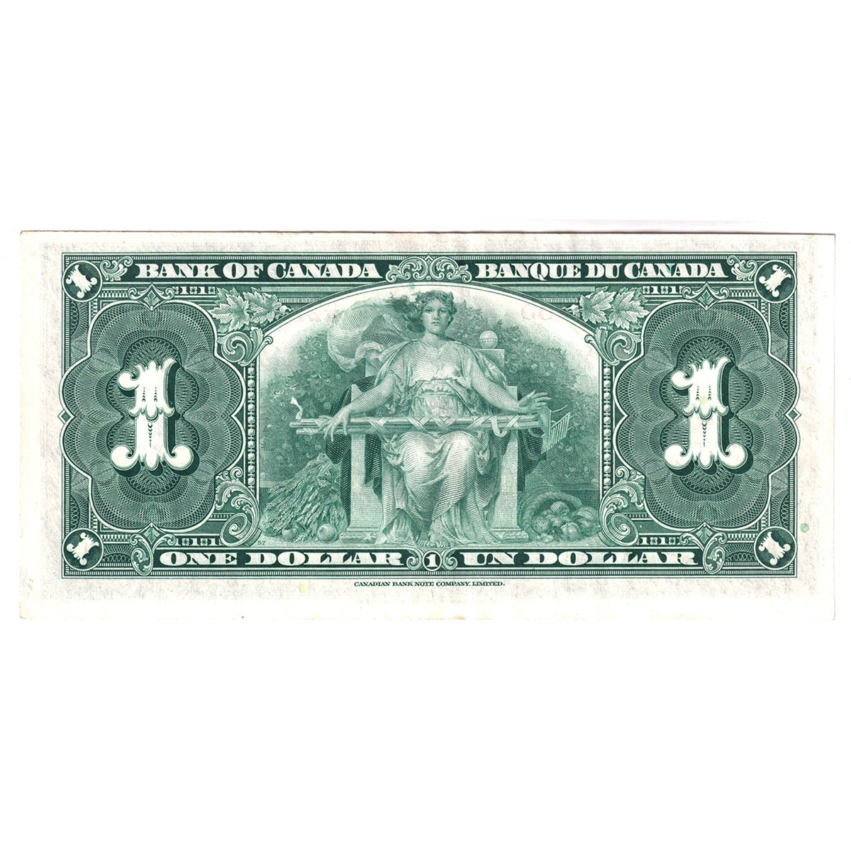BC-21d 1937 Canada $1 Coyne-Towers, R/M, Almost Uncirculated (AU50)