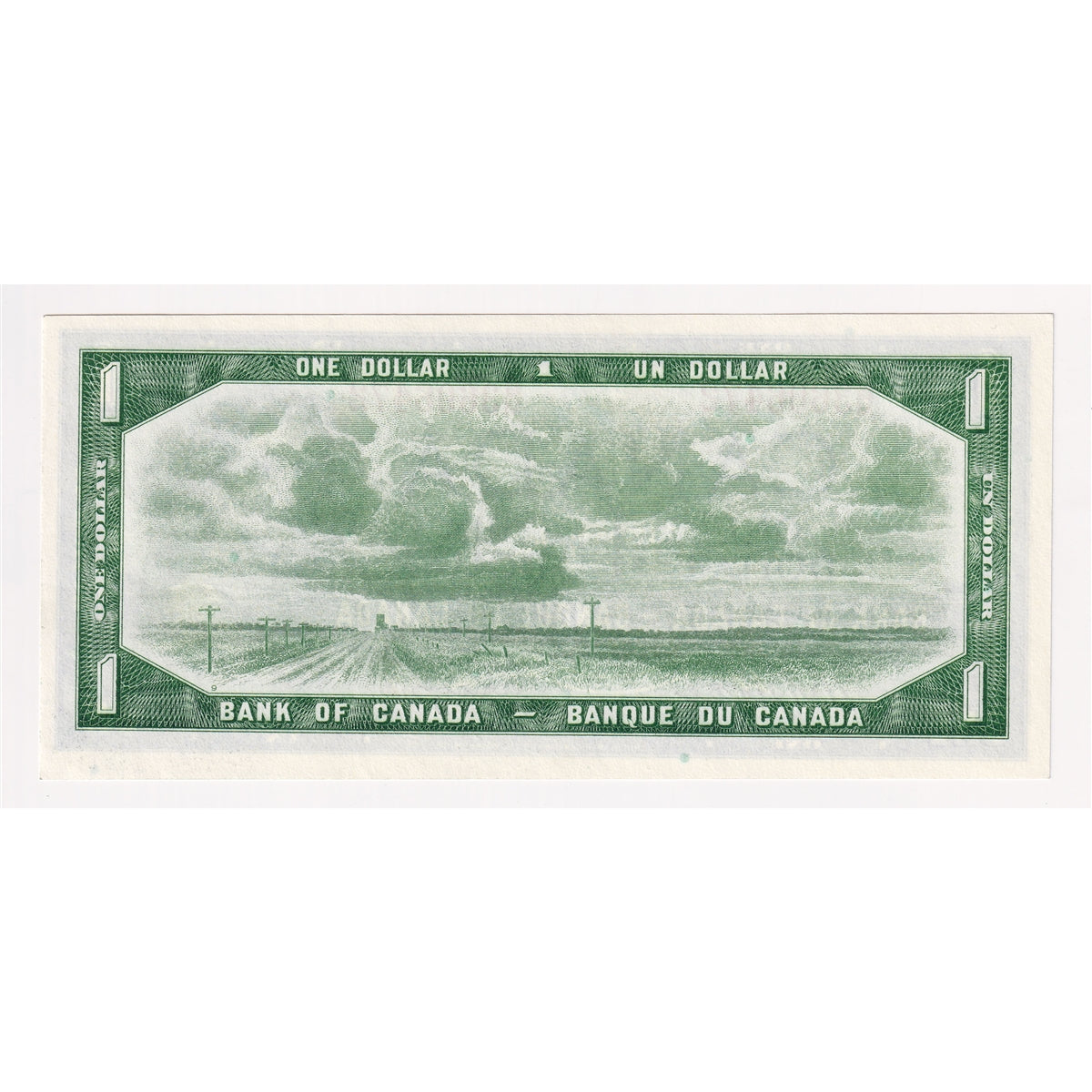 BC-37a-i 1954 Canada $1 Beattie-Coyne, B/M, Uncirculated (MS60)