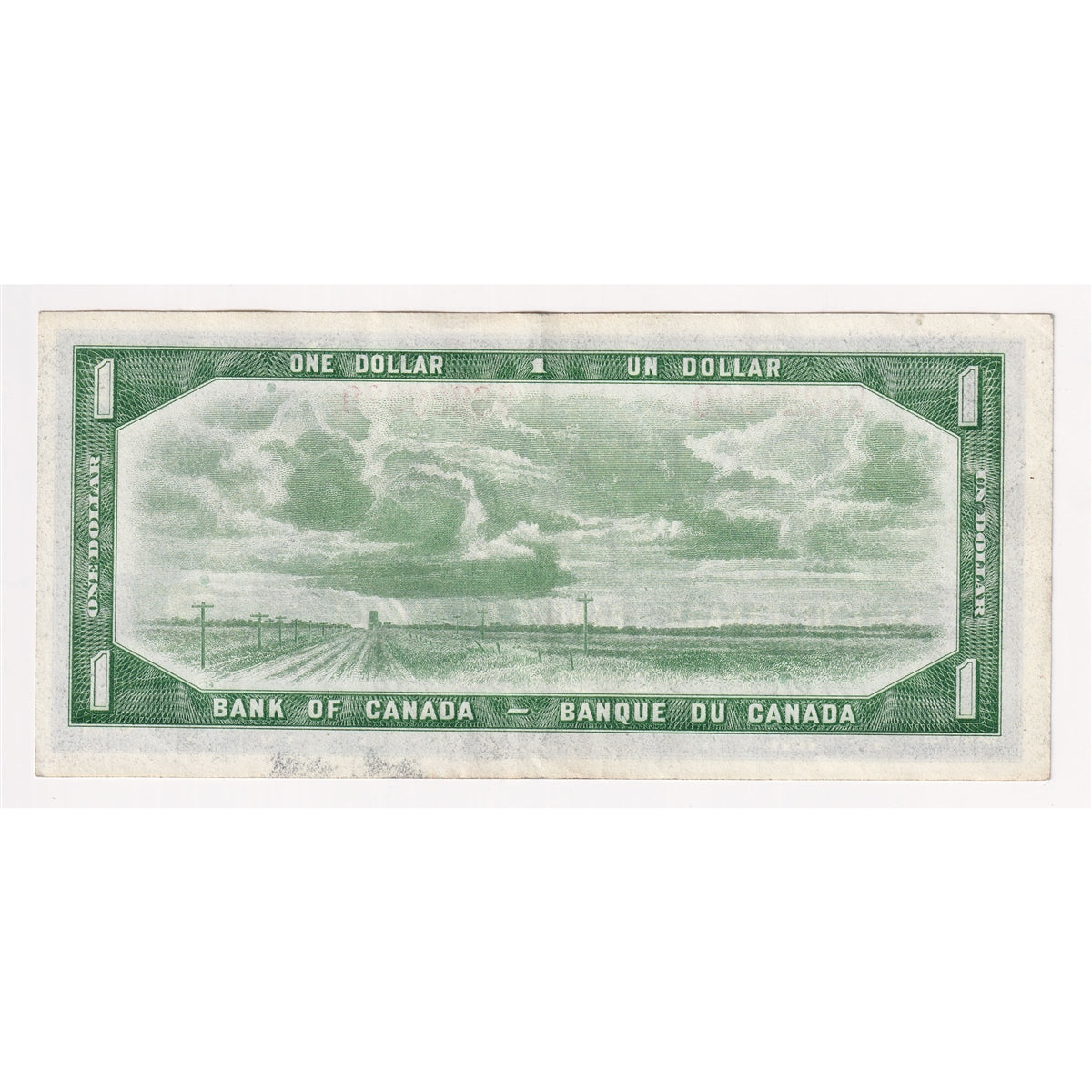 BC-37a-i 1954 Canada $1 Beattie-Coyne, C/M, EF